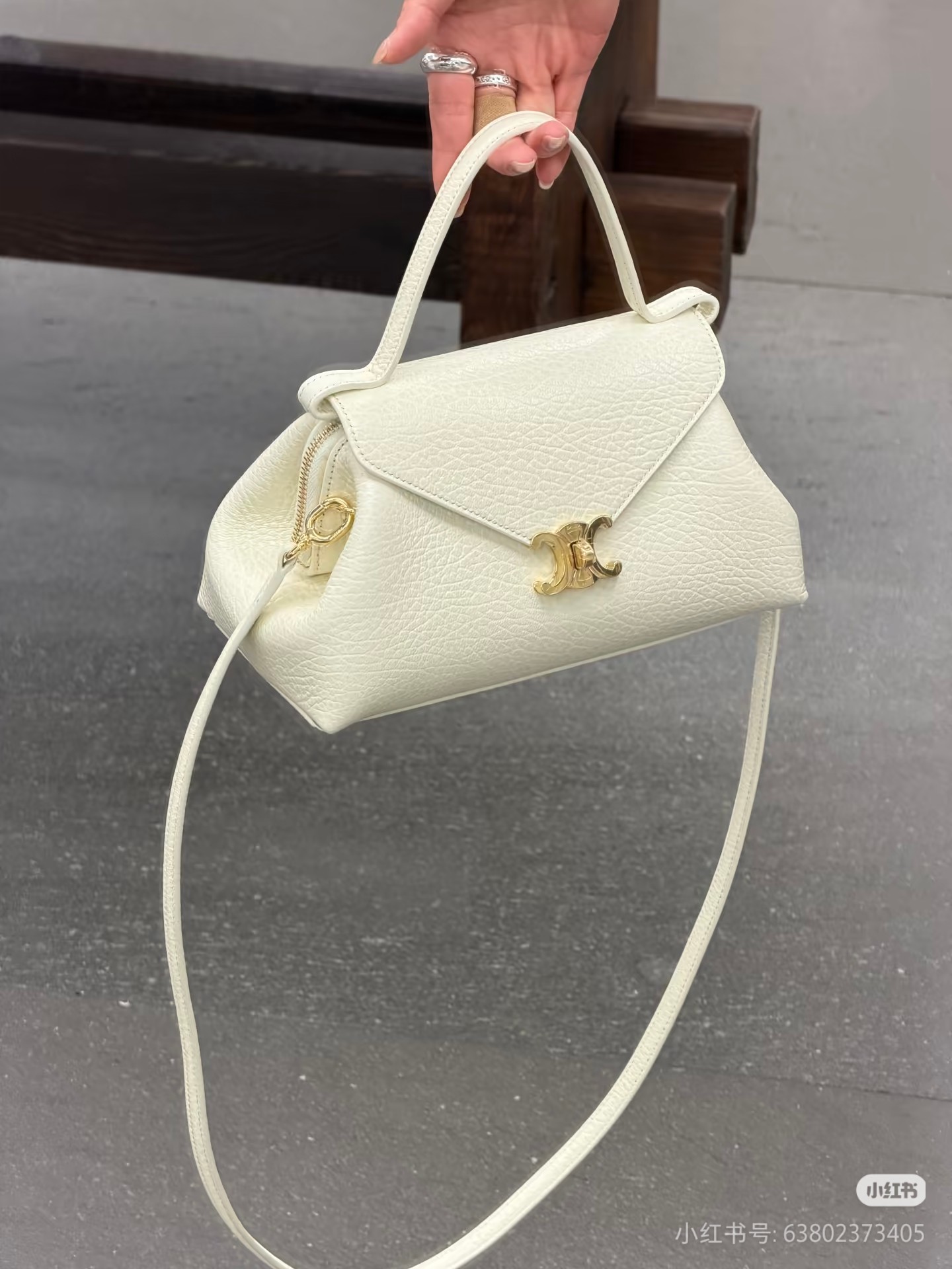 Celine｜26 new winter Arc de Triomphe Fiair armpit bag photo 9