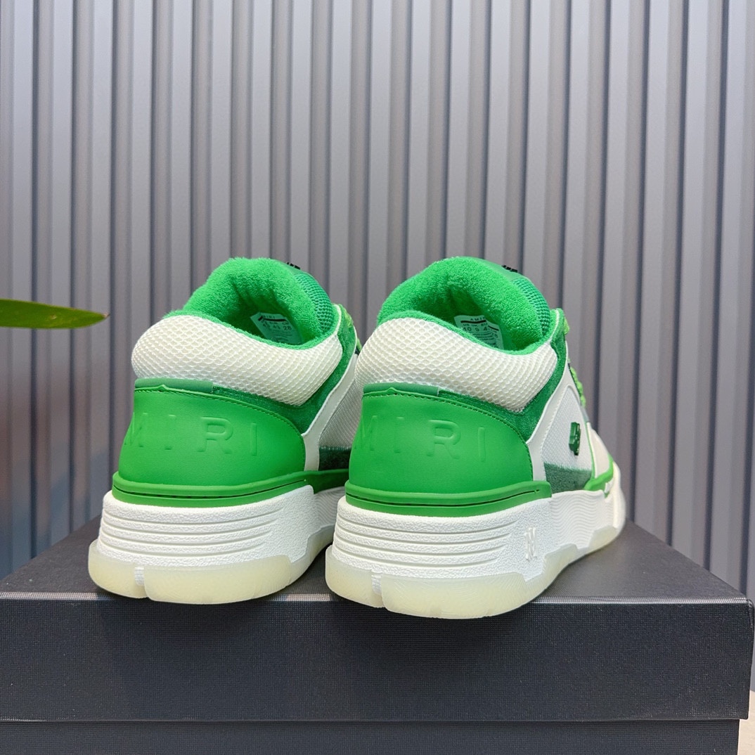 AMIRI Emil Pareja nuevas zapatillas de deporte de la calle alta de hueso formadores capa superior de