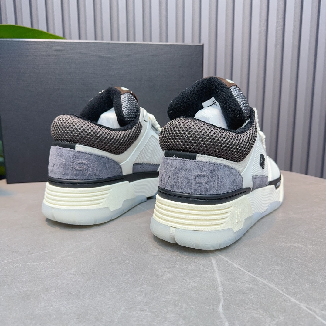 AMIRI Emil Pareja nuevas zapatillas de deporte de la calle alta de hueso formadores capa superior de