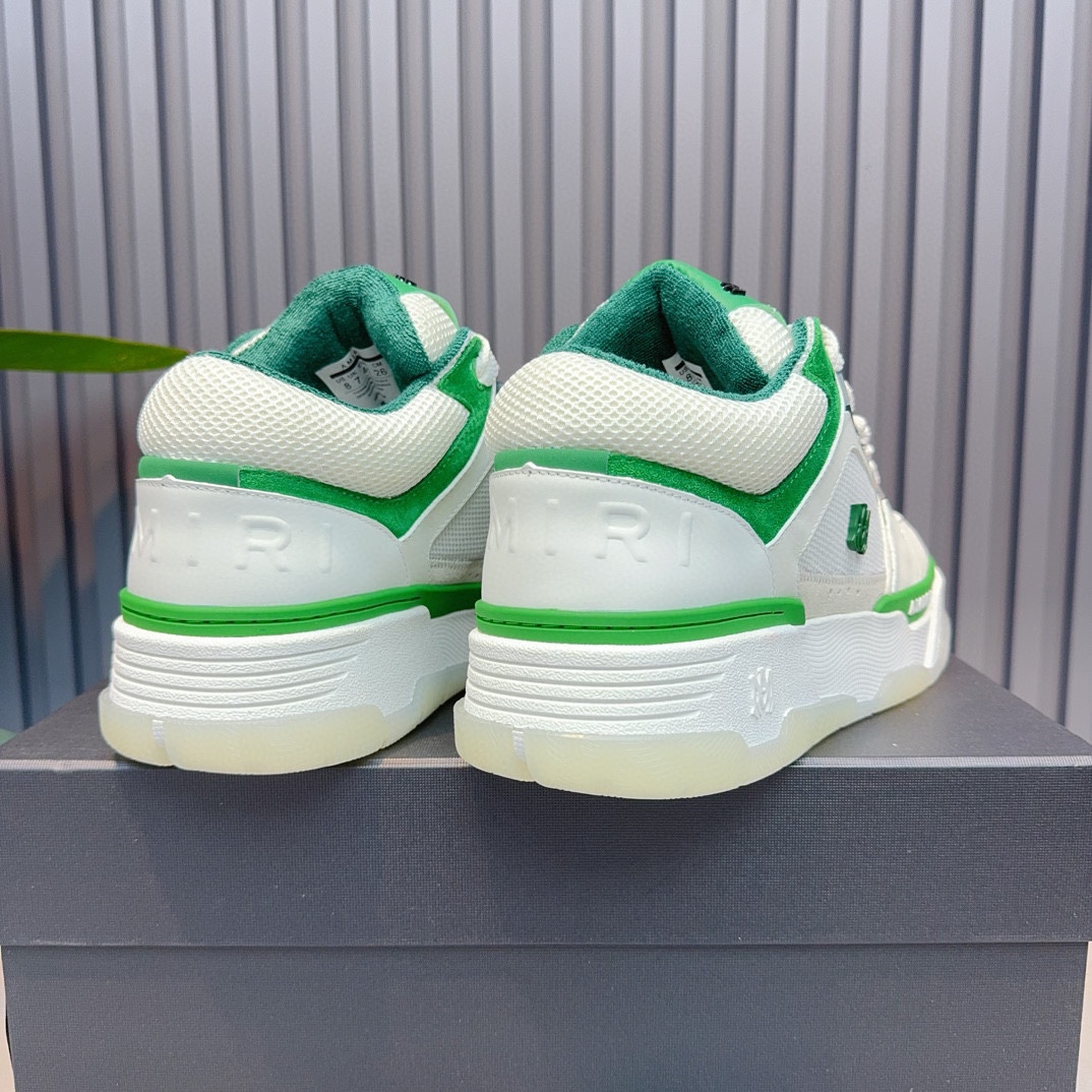 AMIRI Emil Pareja nuevas zapatillas de deporte de la calle alta de hueso formadores capa superior de