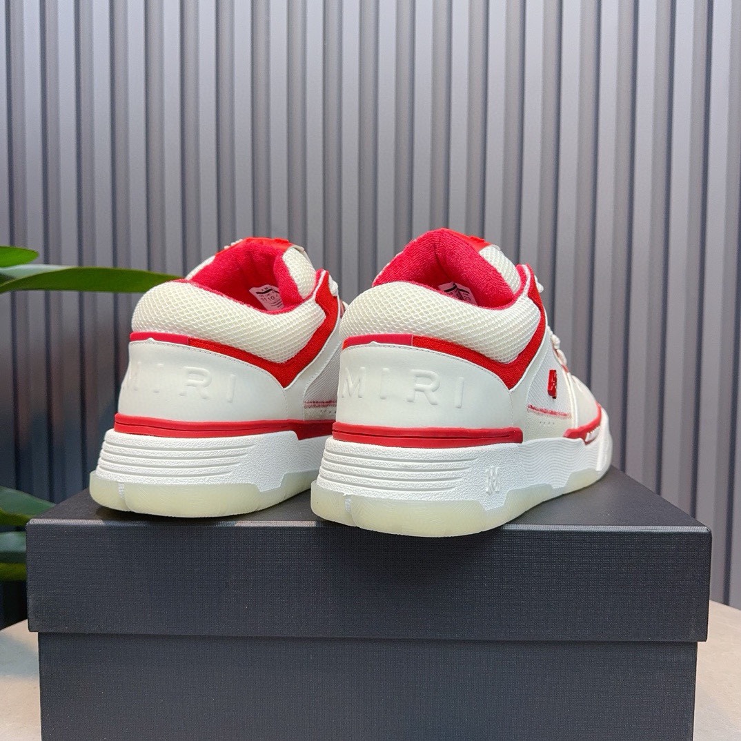AMIRI Emil Pareja nuevas zapatillas de deporte de la calle alta de hueso formadores capa superior de