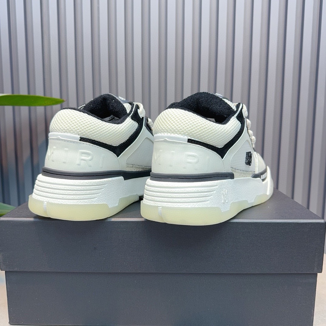 AMIRI Emil Pareja nuevas zapatillas de deporte de la calle alta de hueso formadores capa superior de