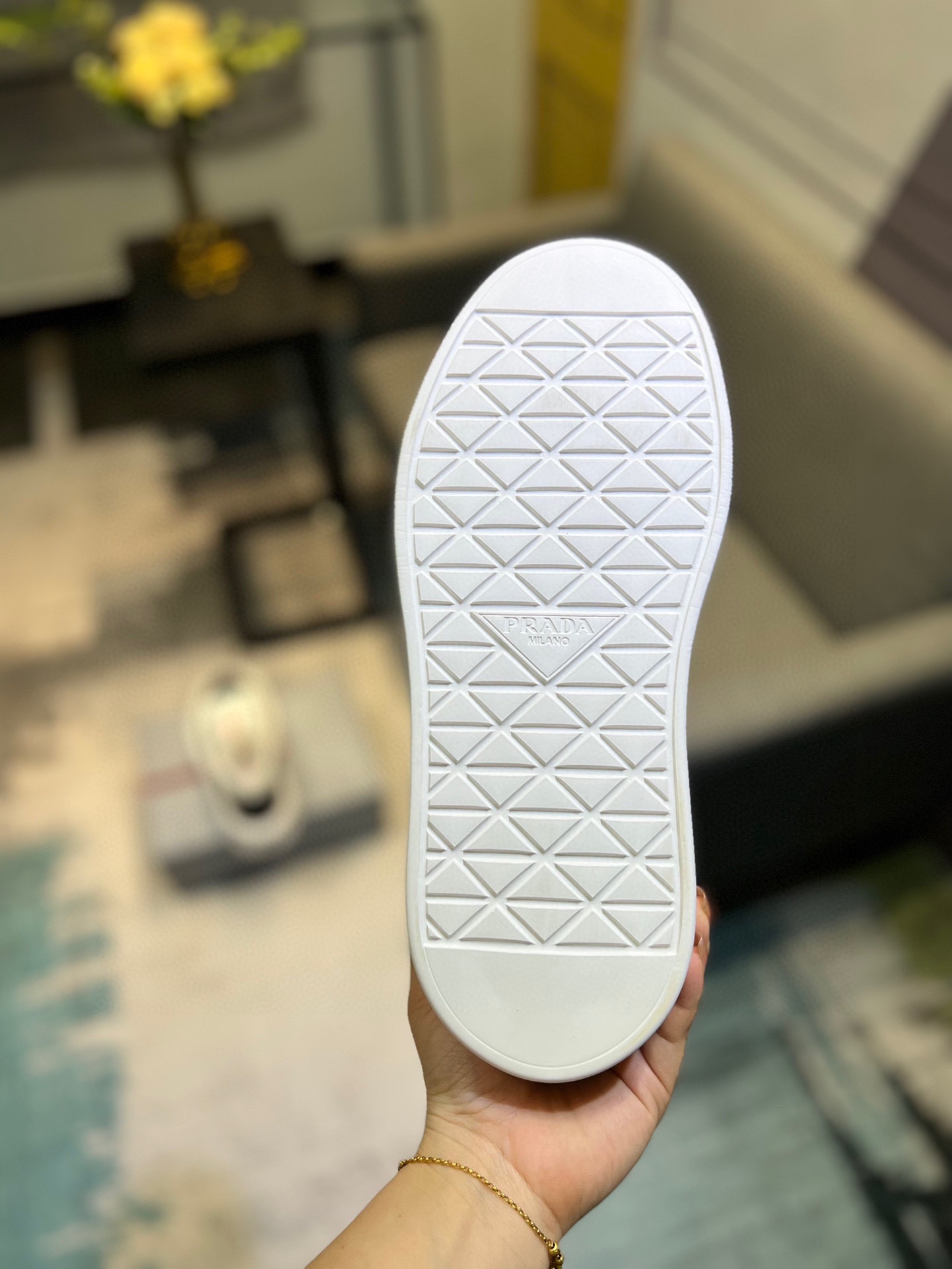 [PRAD*Prada] contra pop zapatos de los hombres, el sitio web oficial 1:1 producción, tejido importad