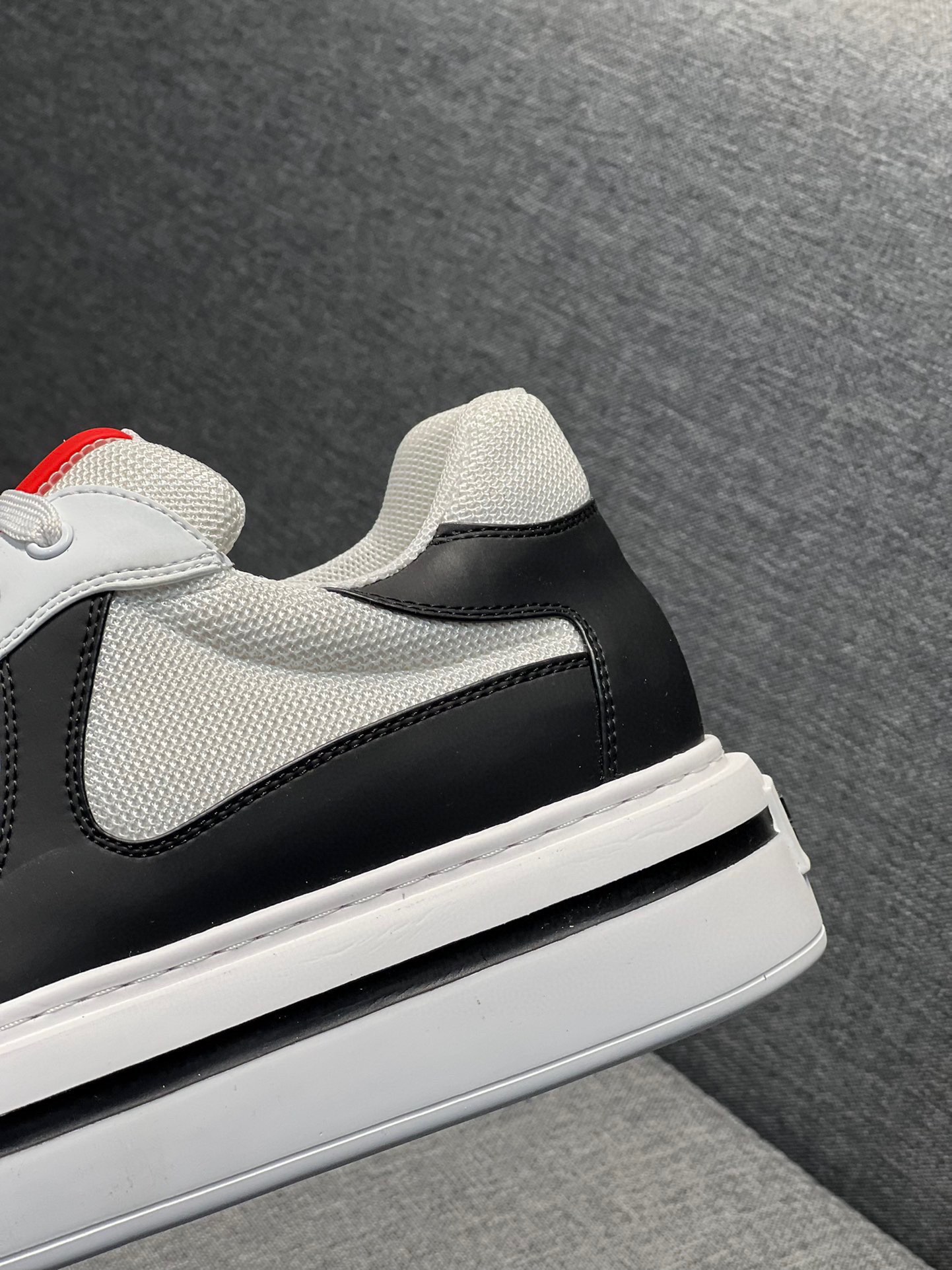 [PRAD*Prada] contra pop zapatos de los hombres, el sitio web oficial 1:1 producción, tejido importad