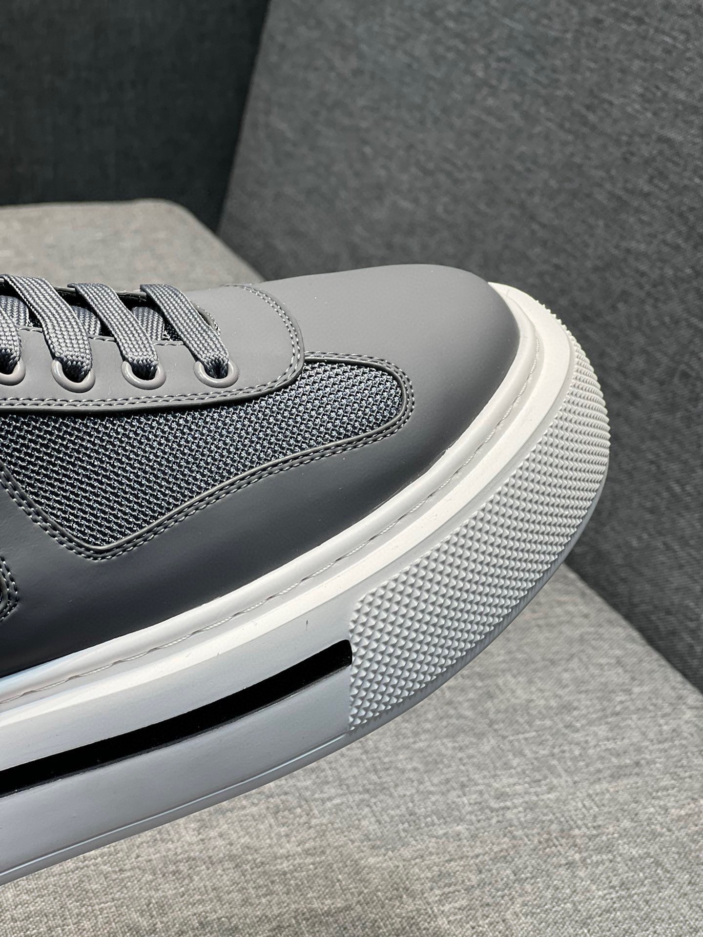[PRAD*Prada] contra pop zapatos de los hombres, el sitio web oficial 1:1 producción, tejido importad