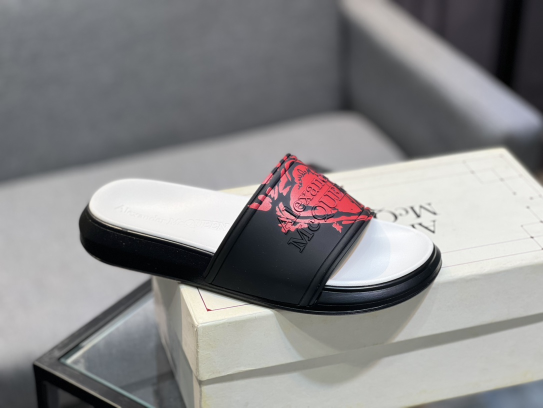 (precio real) - McQueen.MQ nueva pareja colorida zapatillas envió la suela original modelo privado, 