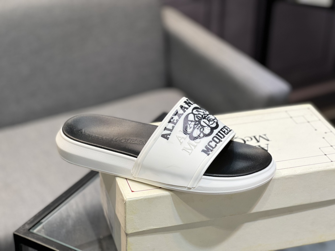 (precio real) - McQueen.MQ nueva pareja colorida zapatillas envió la suela original modelo privado, 