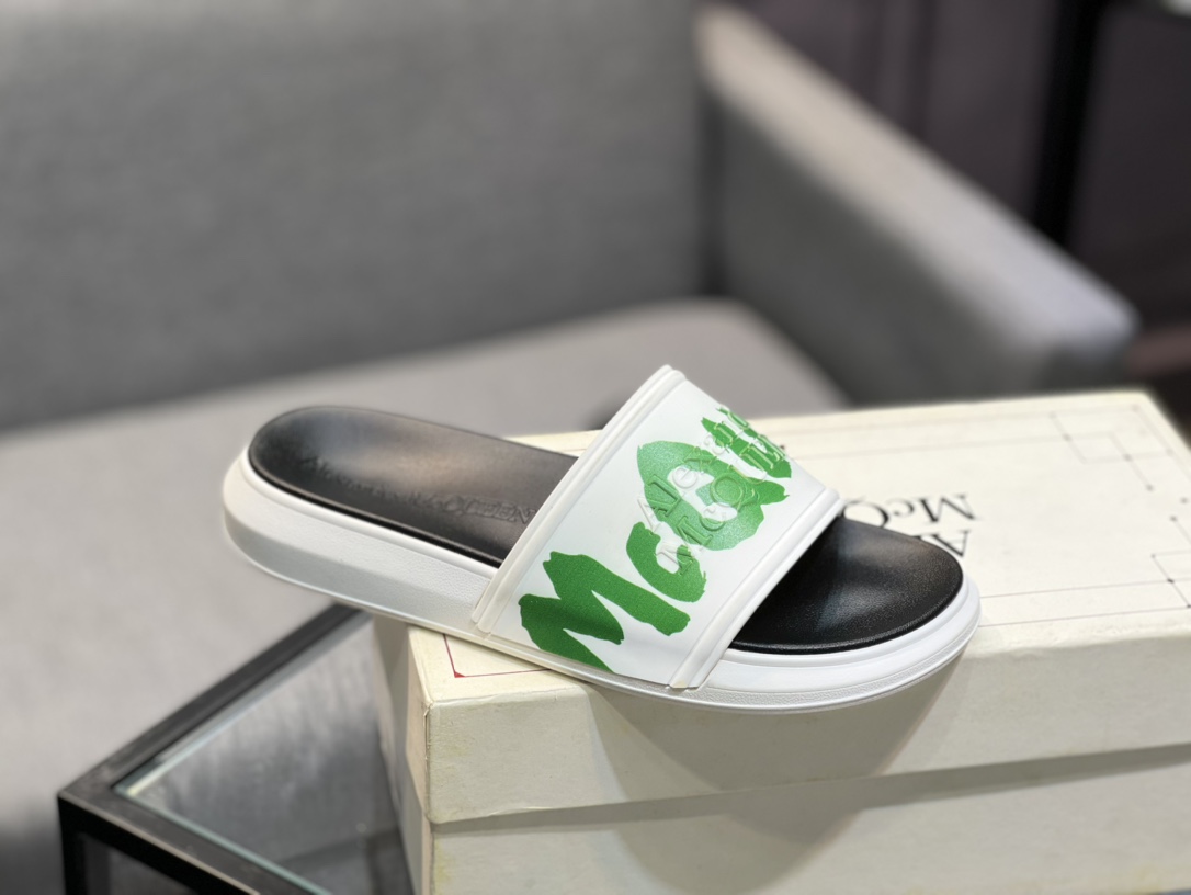 (precio real) - McQueen.MQ nueva pareja colorida zapatillas envió la suela original modelo privado, 