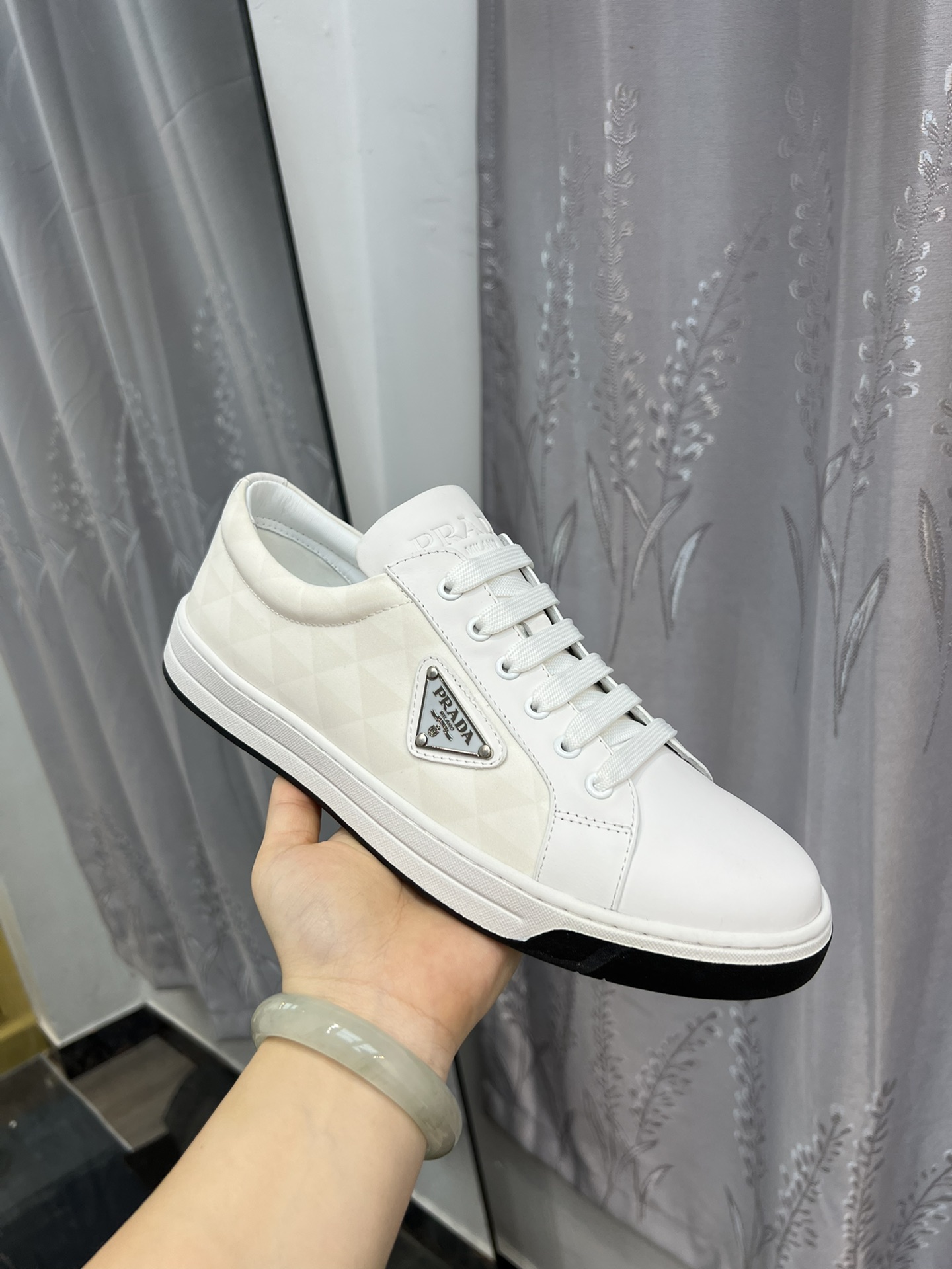 [PRAD * Prada] contra pop zapatos de los hombres, el sitio web oficial de producción 1:1, tejido imp