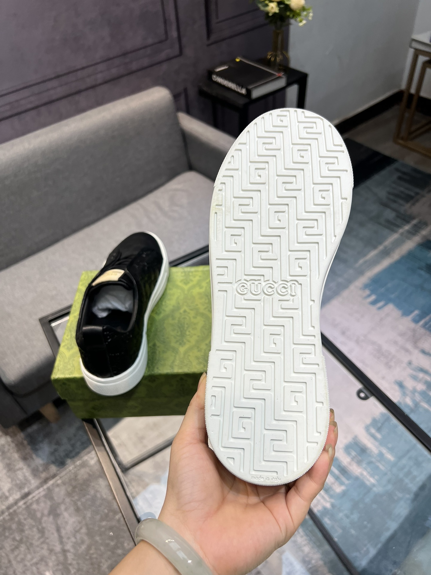 (Gucci GUCCI) sitio web oficial de los últimos modelos de zapatos de los hombres de moda casual, mod