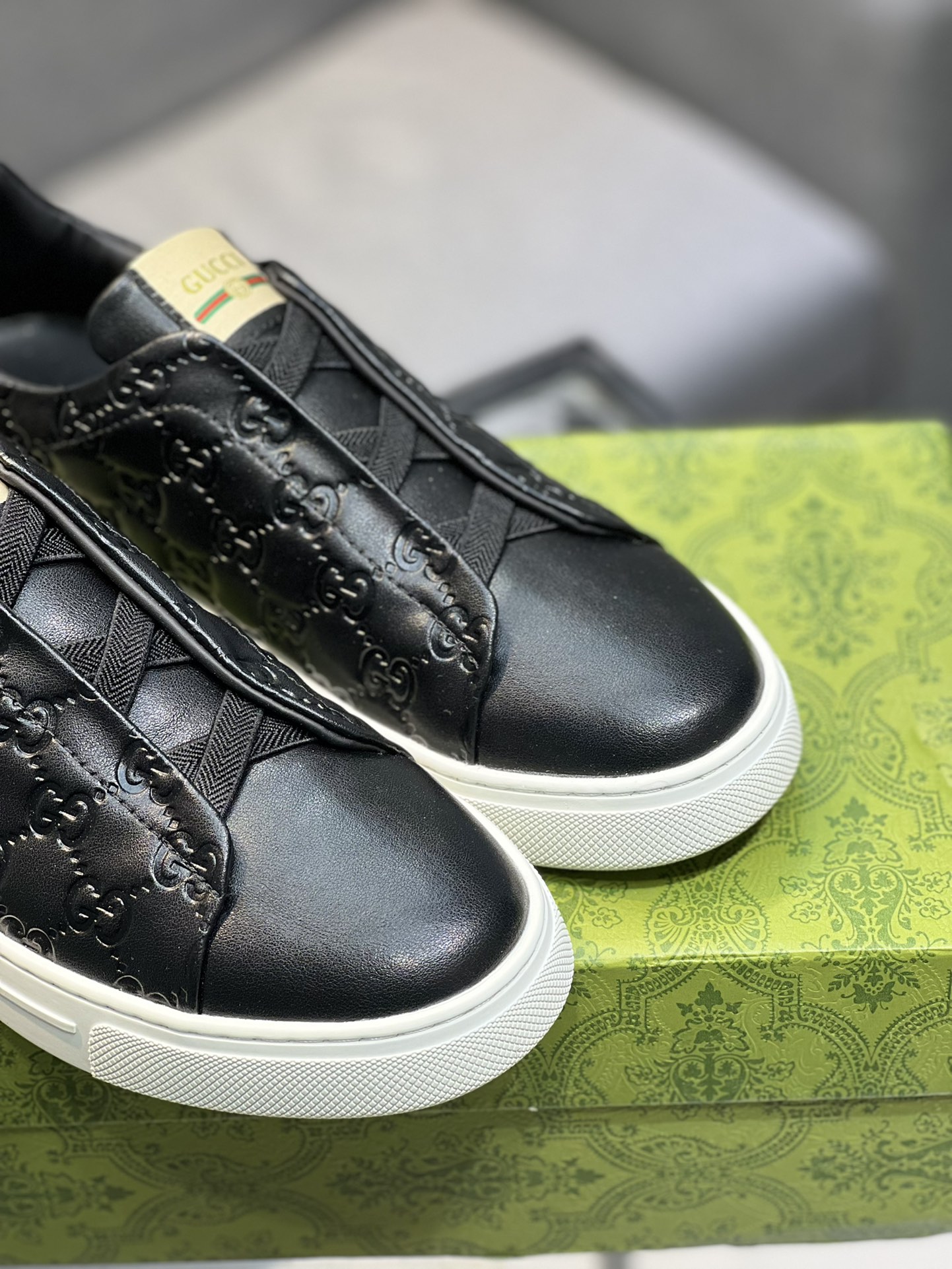 (Gucci GUCCI) sitio web oficial de los últimos modelos de zapatos de los hombres de moda casual, mod