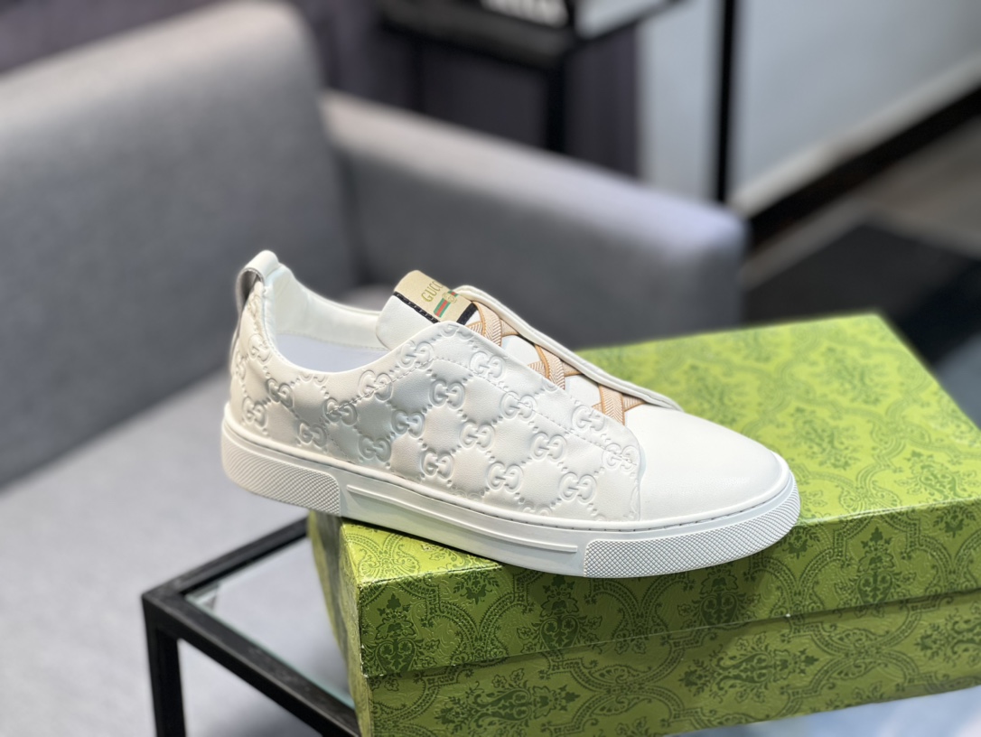 (Gucci GUCCI) sitio web oficial de los últimos modelos de zapatos de los hombres de moda casual, mod