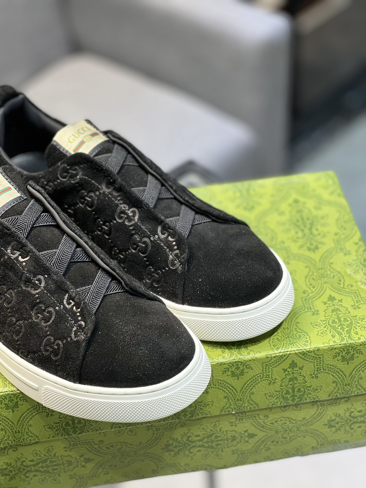 (Gucci GUCCI) sitio web oficial de los últimos modelos de zapatos de los hombres de moda casual, mod