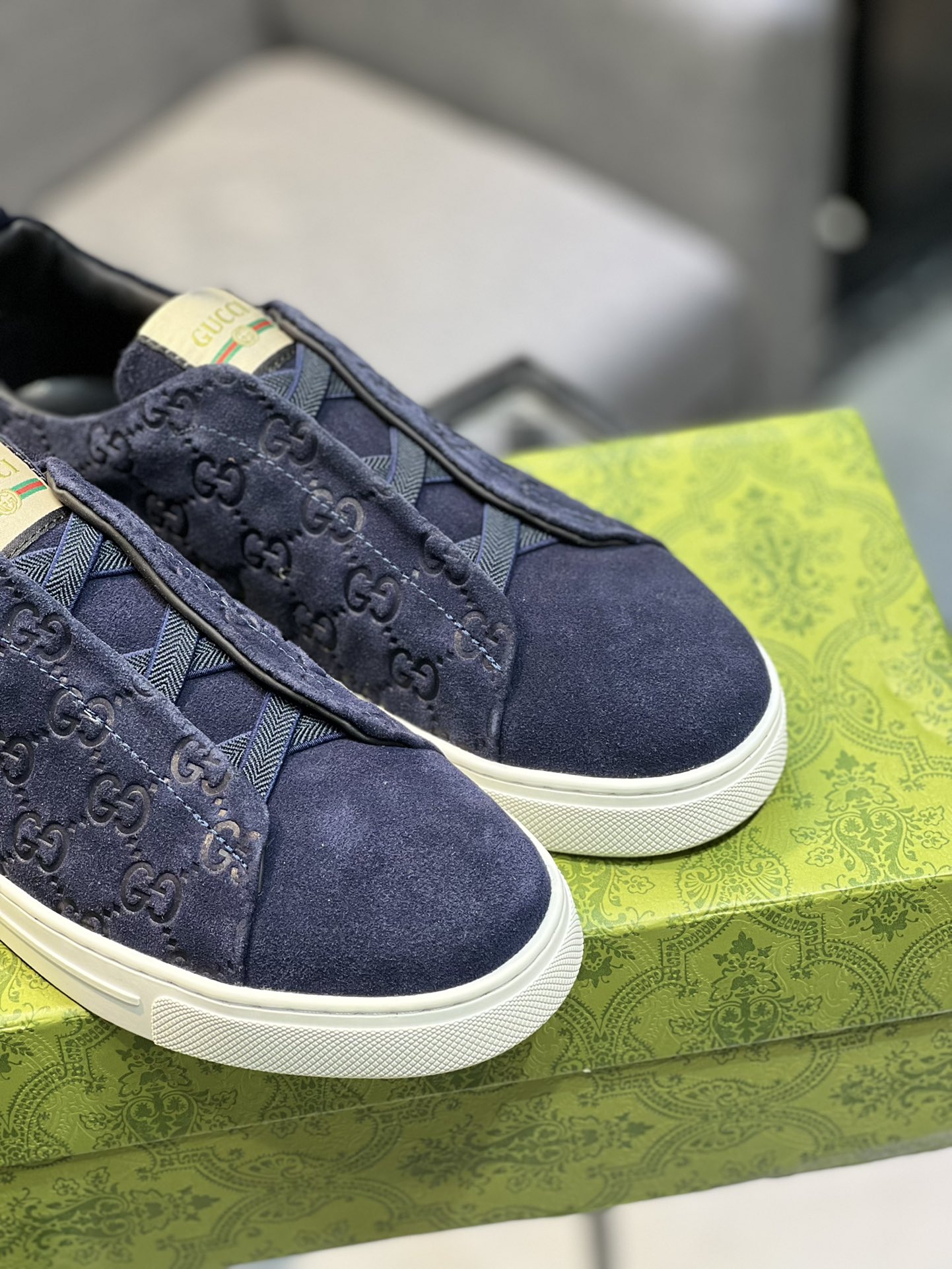 (Gucci GUCCI) sitio web oficial de los últimos modelos de zapatos de los hombres de moda casual, mod