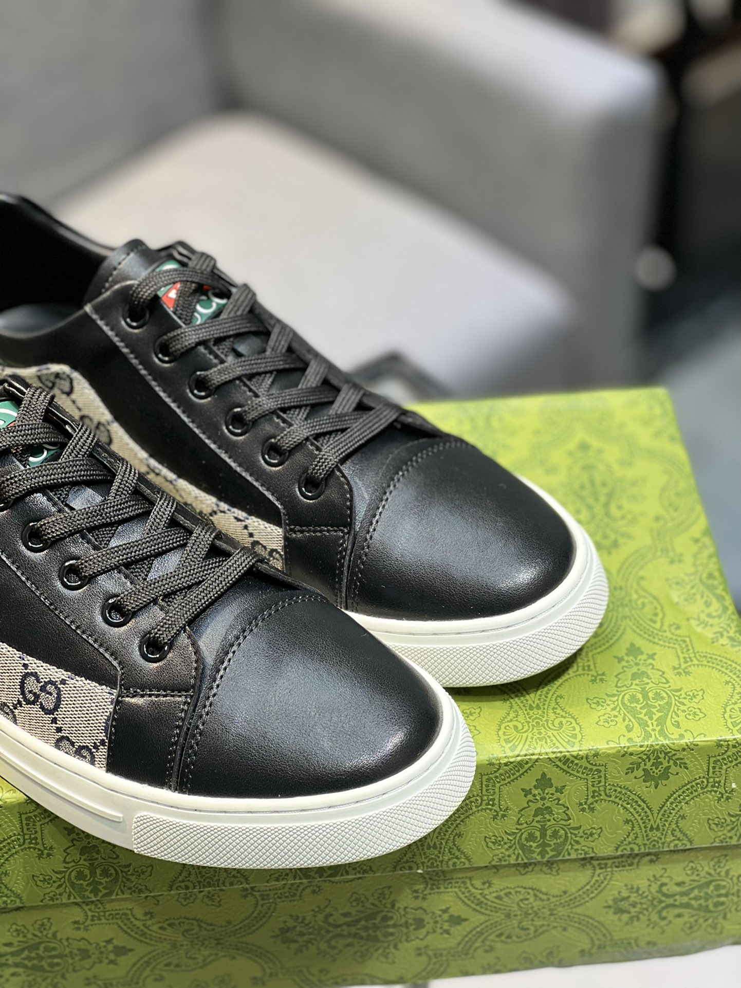 (Gucci GUCCI) sitio web oficial de los últimos modelos de zapatos de los hombres de moda casual, mod