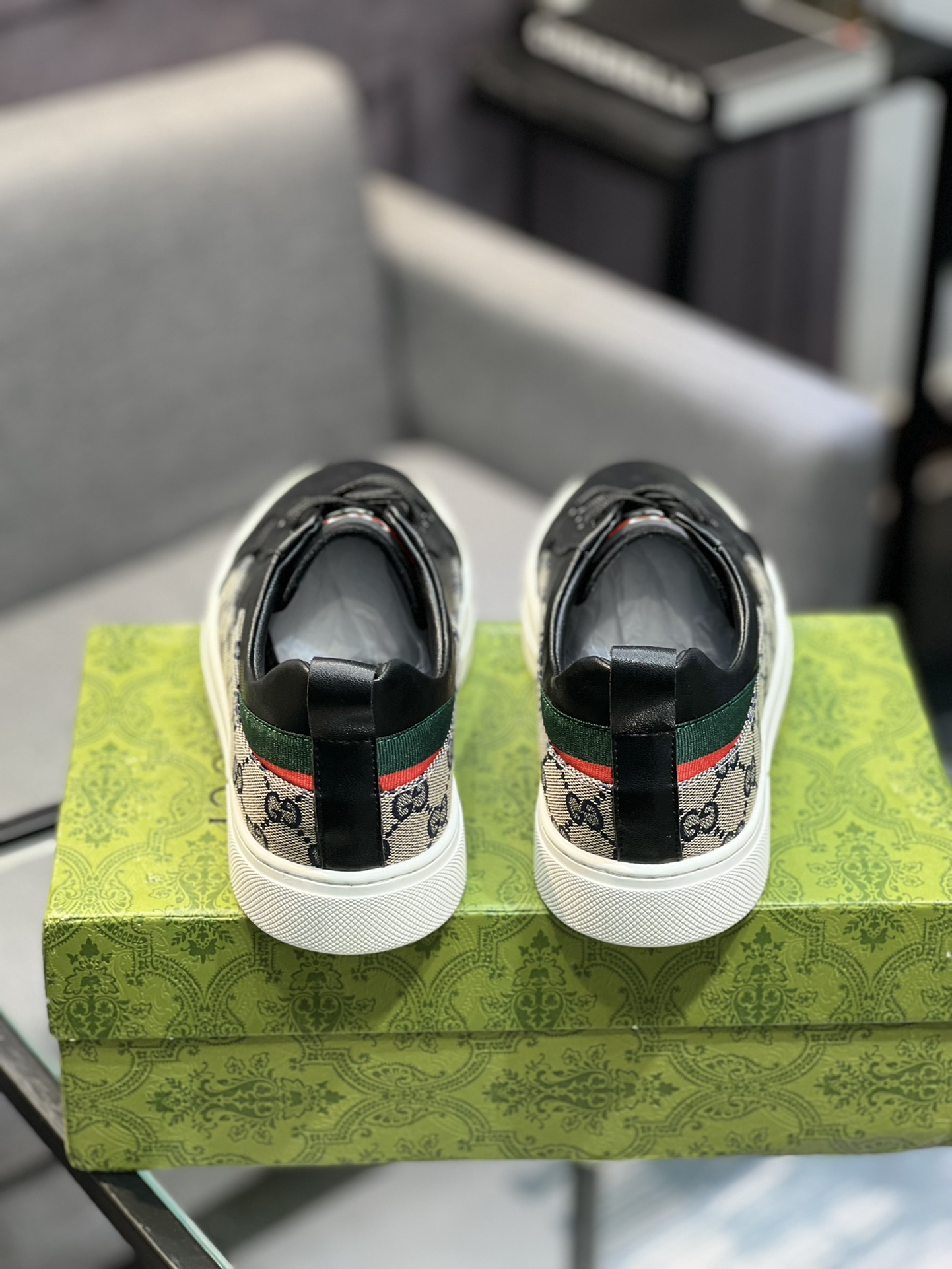 (Gucci GUCCI) sitio web oficial de los últimos modelos de zapatos de los hombres de moda casual, mod