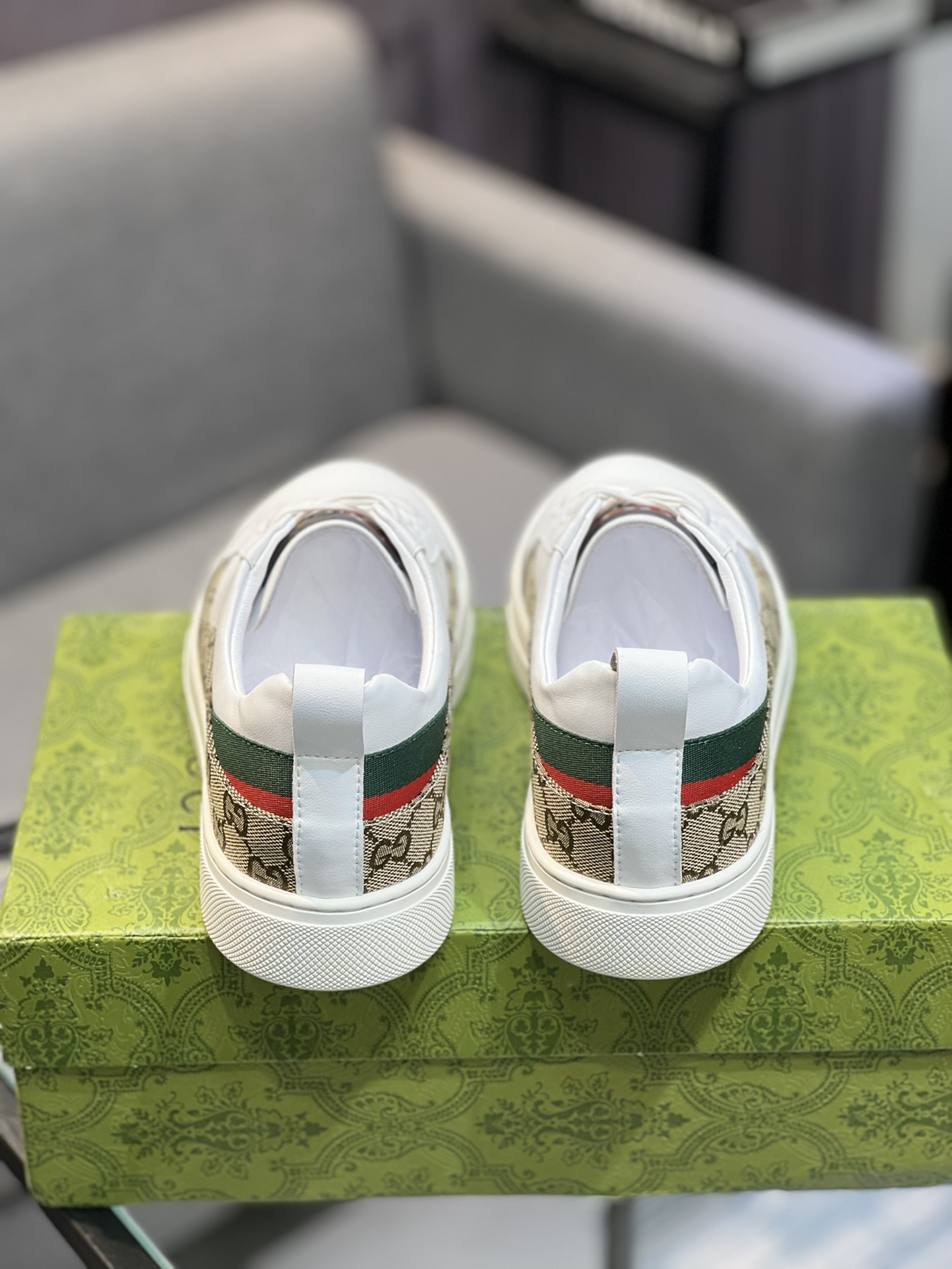 (Gucci GUCCI) sitio web oficial de los últimos modelos de zapatos de los hombres de moda casual, mod