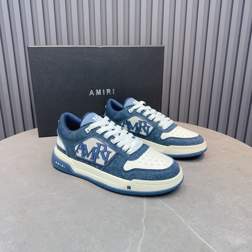 AMIRI Emile Explosivo Pareja Zapatos de hueso. Desde Los Ángeles, la marea de la calle alta marca ex