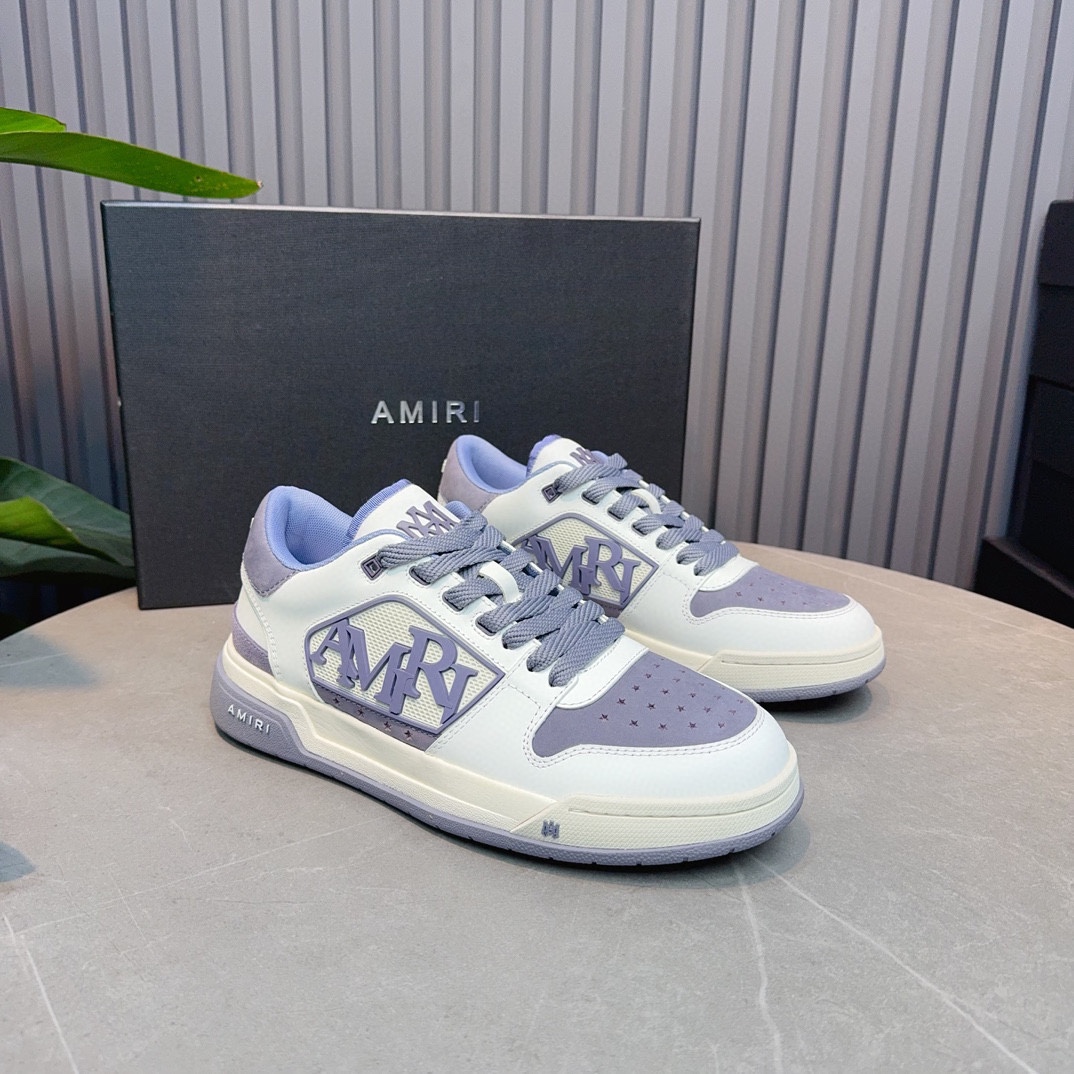 AMIRI Emile Explosivo Pareja Zapatos de hueso. Desde Los Ángeles, la marea de la calle alta marca ex