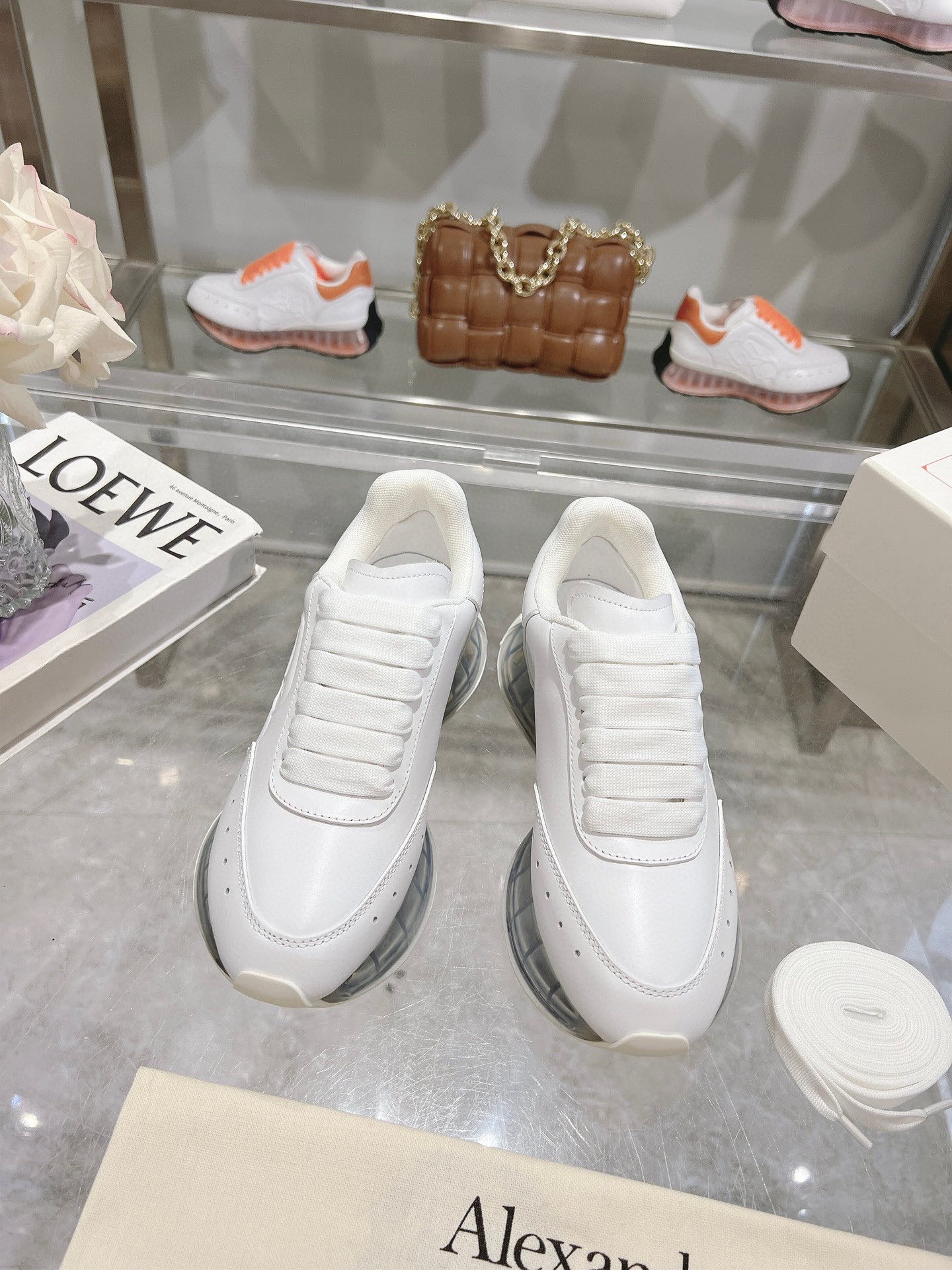 ALEXANDER MCQUEEN/ALEXANDER MCQUEEN - Primavera / Verano 2024 Hombres Sprint Deportes Parejas Zapato
