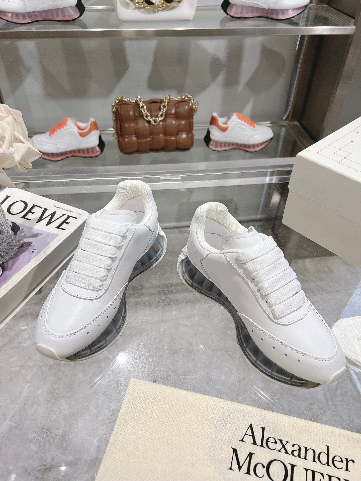 ALEXANDER MCQUEEN/ALEXANDER MCQUEEN - Primavera / Verano 2024 Hombres Sprint Deportes Parejas Zapato
