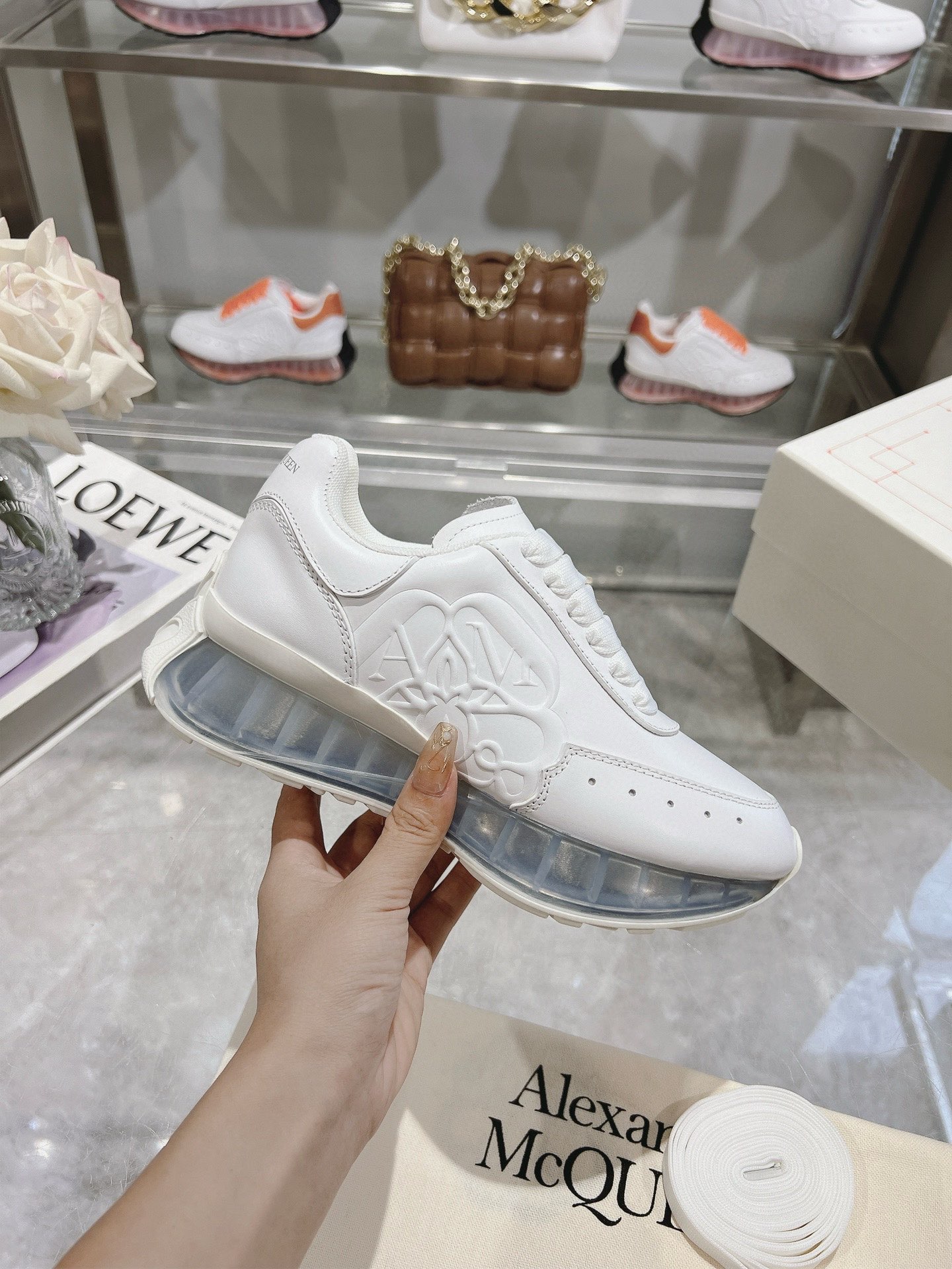 ALEXANDER MCQUEEN/ALEXANDER MCQUEEN - Primavera / Verano 2024 Hombres Sprint Deportes Parejas Zapato