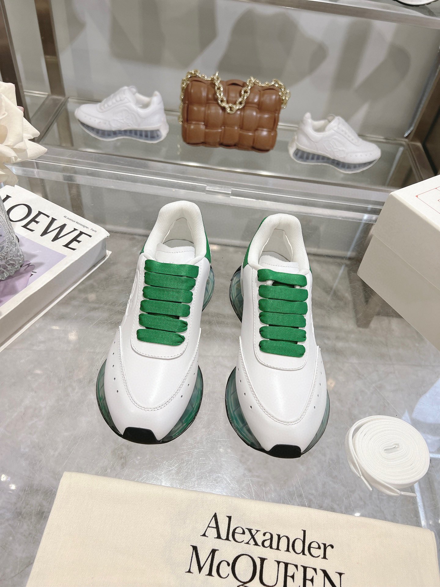 ALEXANDER MCQUEEN/ALEXANDER MCQUEEN - Primavera / Verano 2024 Hombres Sprint Deportes Parejas Zapato