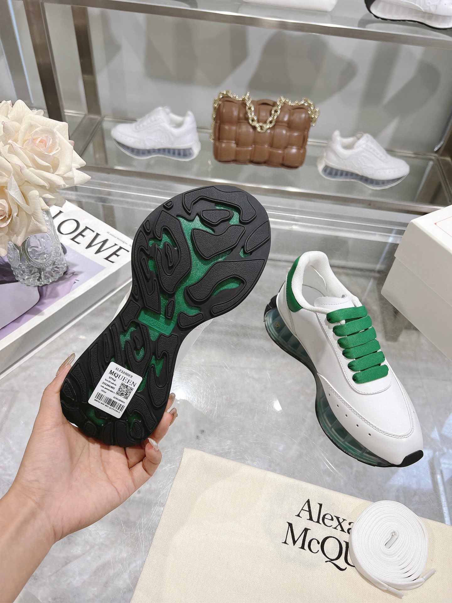 ALEXANDER MCQUEEN/ALEXANDER MCQUEEN - Primavera / Verano 2024 Hombres Sprint Deportes Parejas Zapato