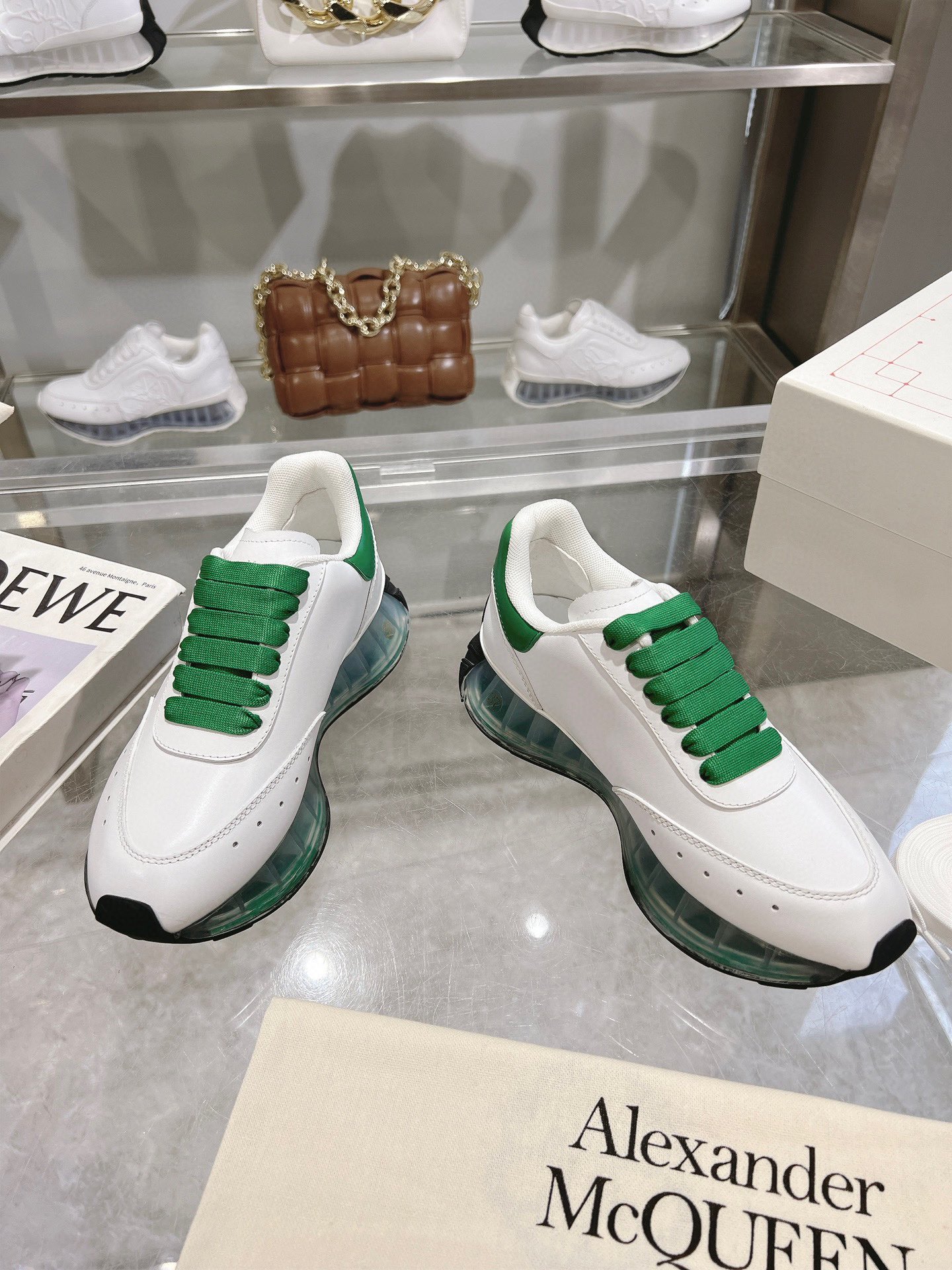 ALEXANDER MCQUEEN/ALEXANDER MCQUEEN - Primavera / Verano 2024 Hombres Sprint Deportes Parejas Zapato