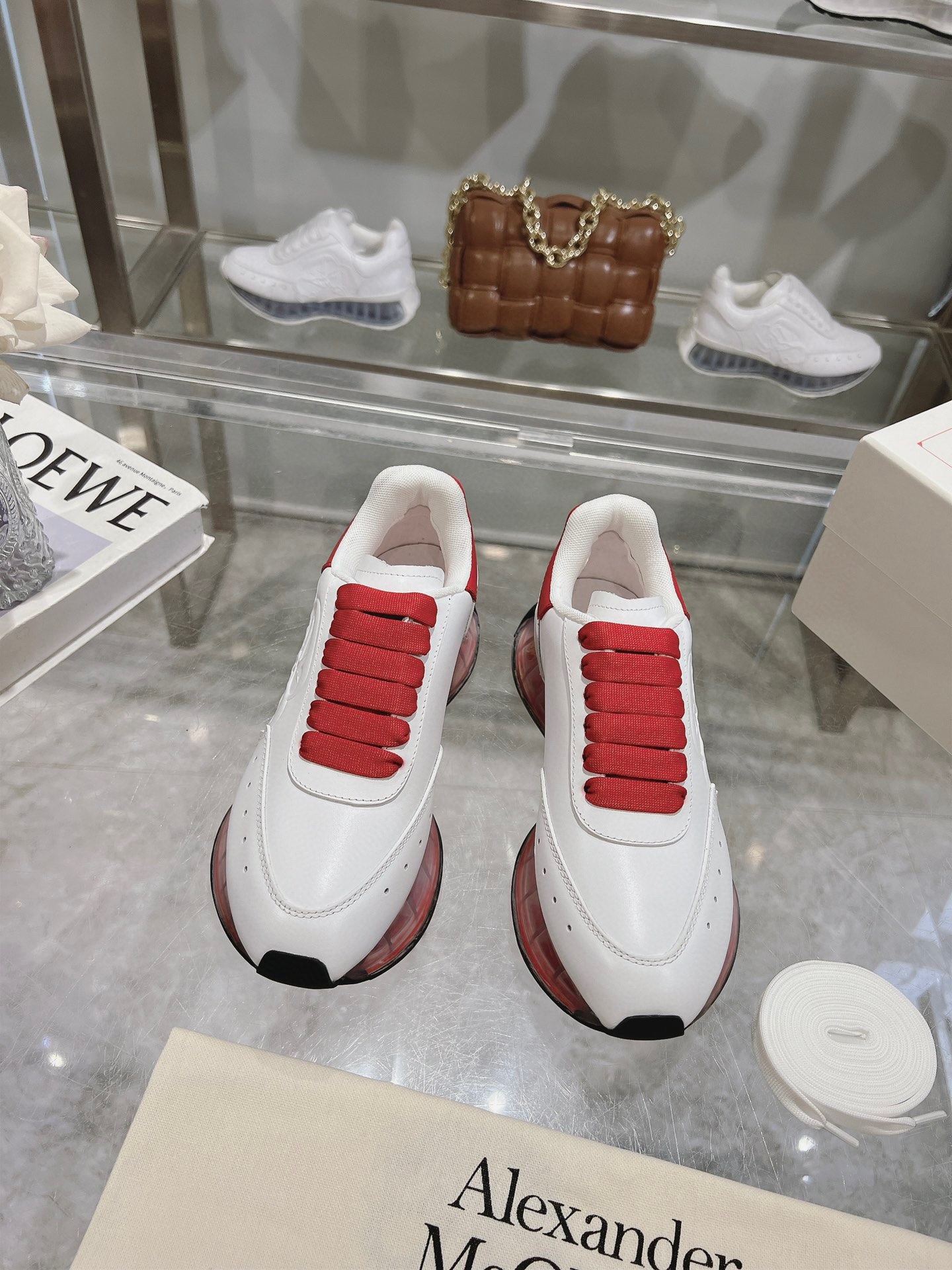 ALEXANDER MCQUEEN/ALEXANDER MCQUEEN - Primavera / Verano 2024 Hombres Sprint Deportes Parejas Zapato