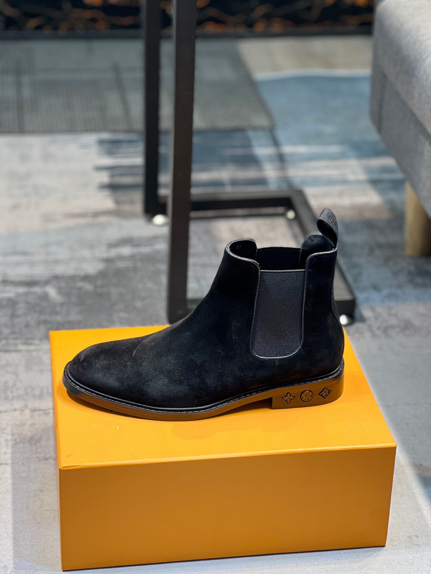 Louis Vuitton Botas Hombres Cuero de vaca Casual