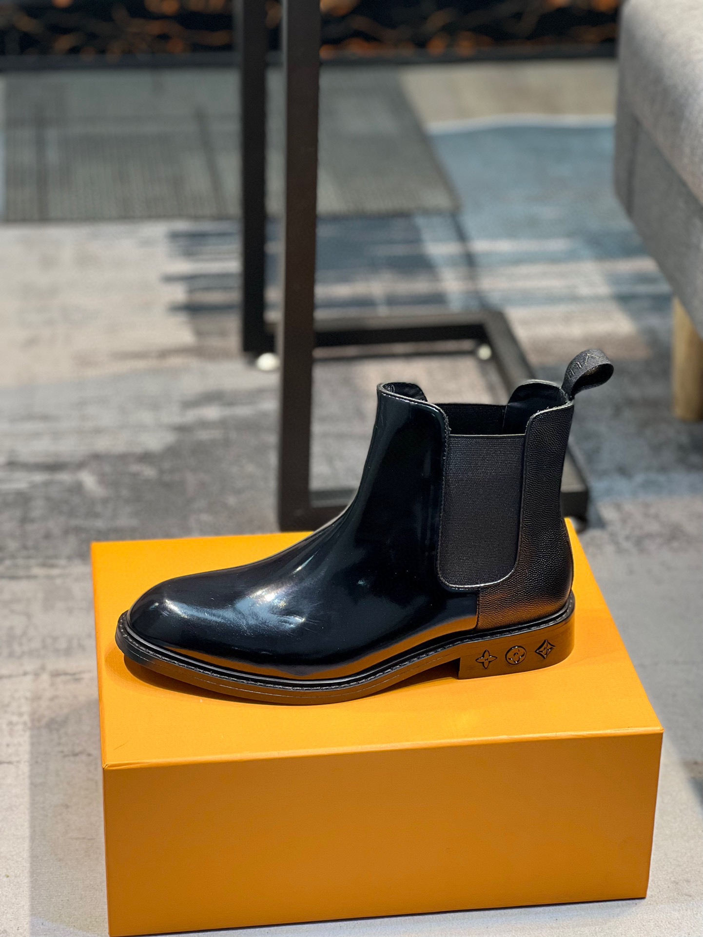 Louis Vuitton Botas Hombres Cuero de vaca Casual