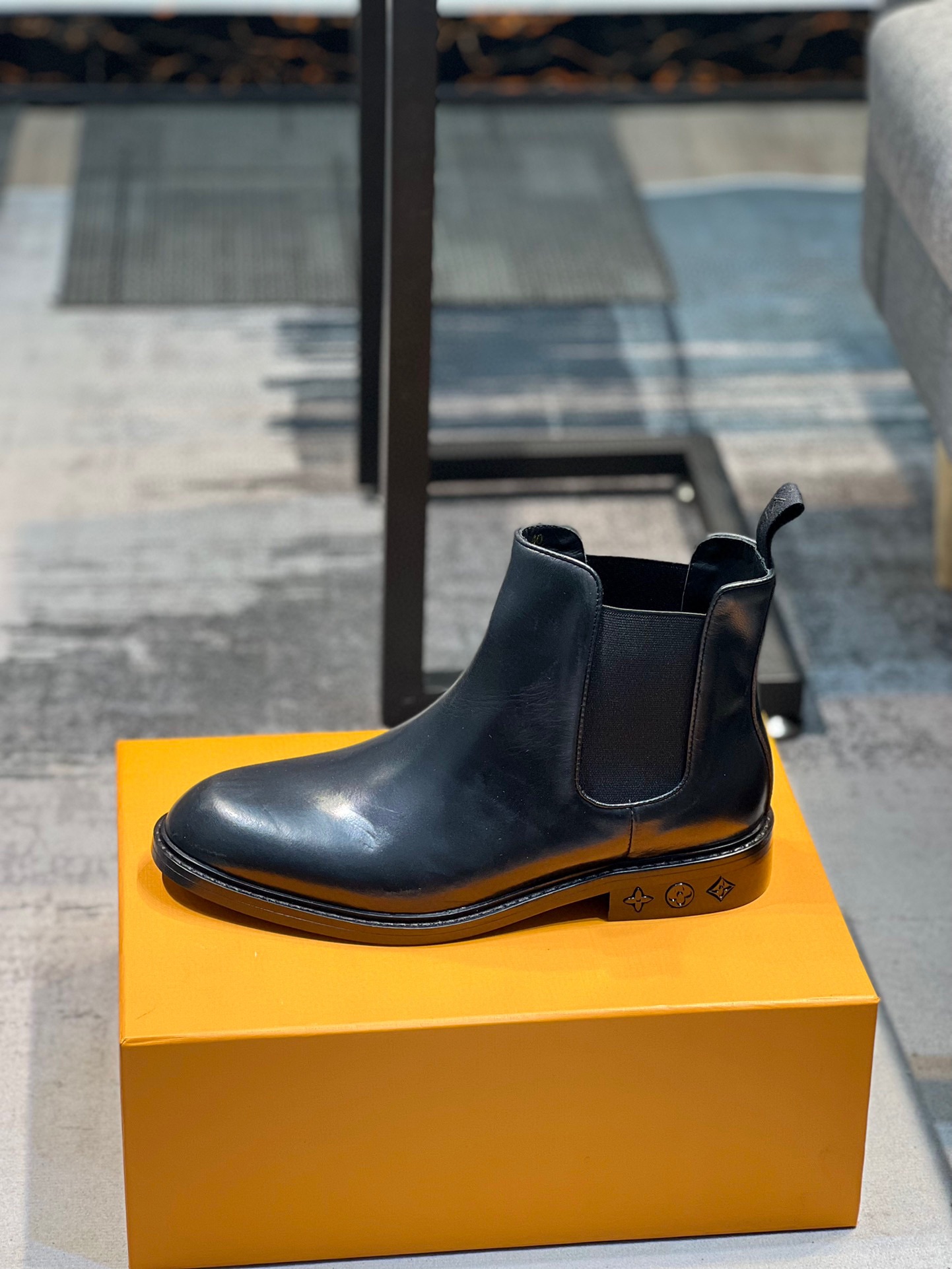 Louis Vuitton Botas Hombres Cuero de vaca Casual