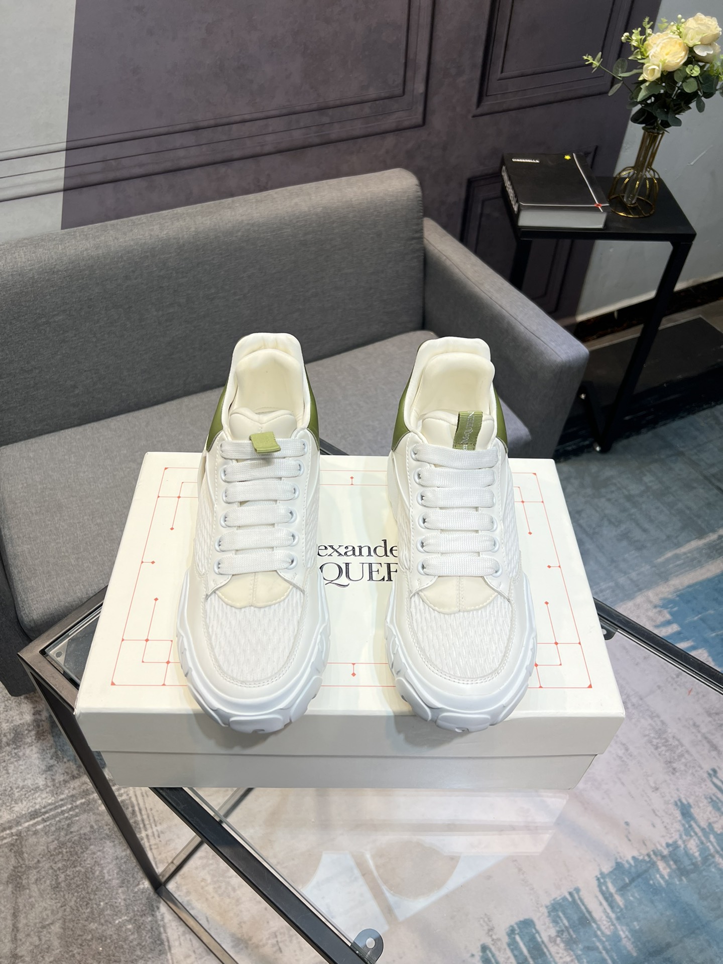 contrarrestar la última nueva versión superior de gama alta Alexander McQueen - Alexander McQueen úl