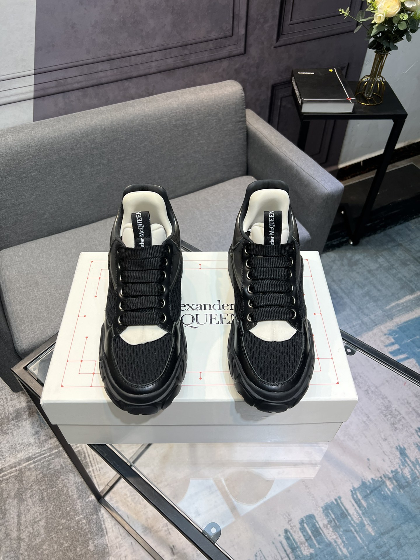 contrarrestar la última nueva versión superior de gama alta Alexander McQueen - Alexander McQueen úl