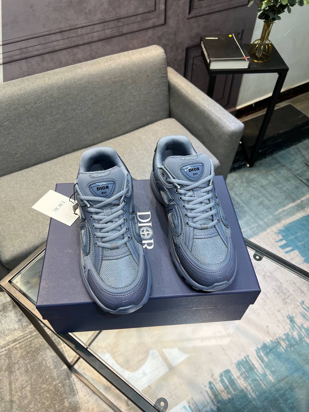 alta versión de los modelos de marca compartida Dior Dior x Stone Island Stone Island 2024 ˢˢL casa 