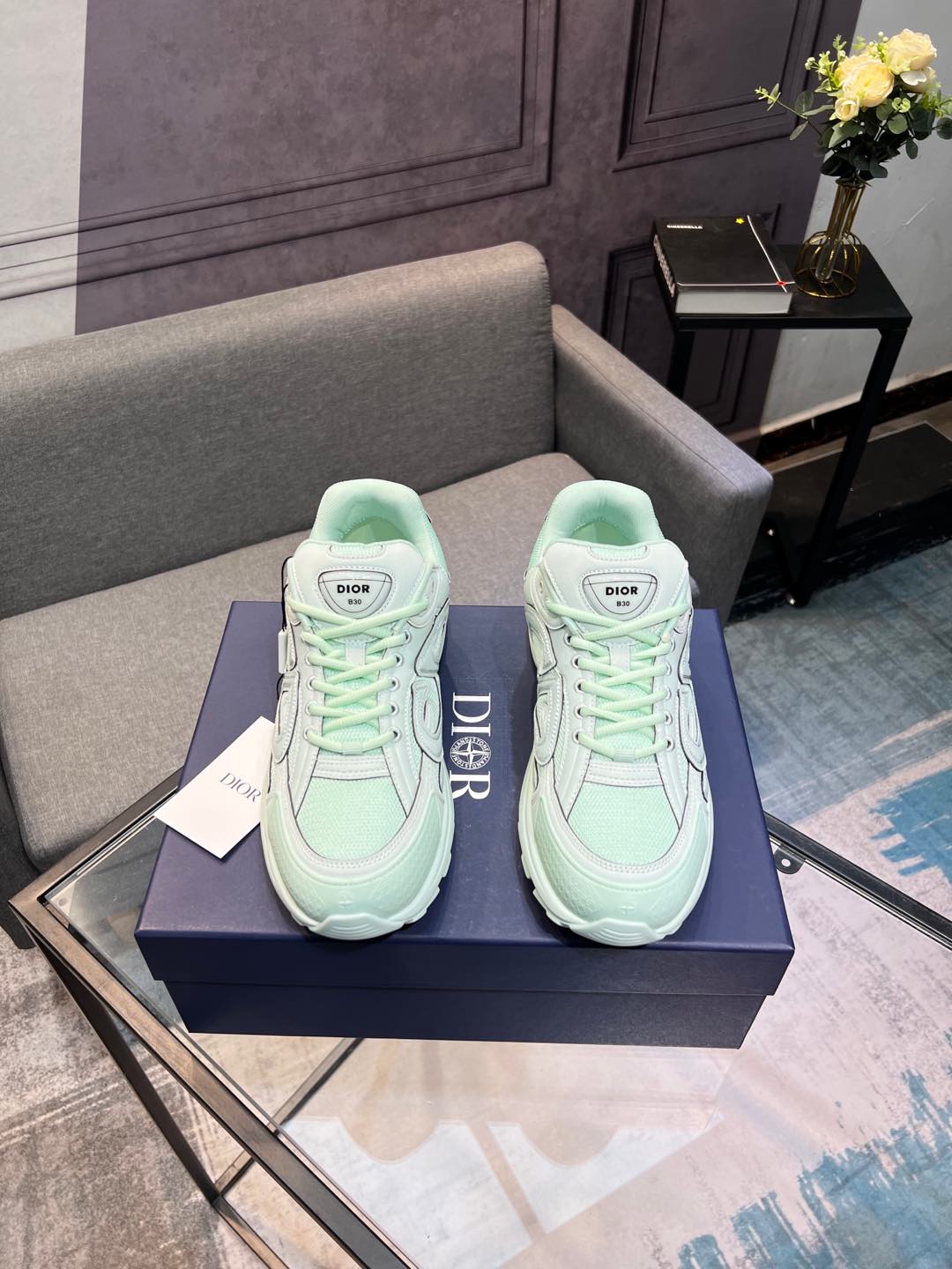 alta versión de los modelos de marca compartida Dior Dior x Stone Island Stone Island 2024 ˢˢL casa 