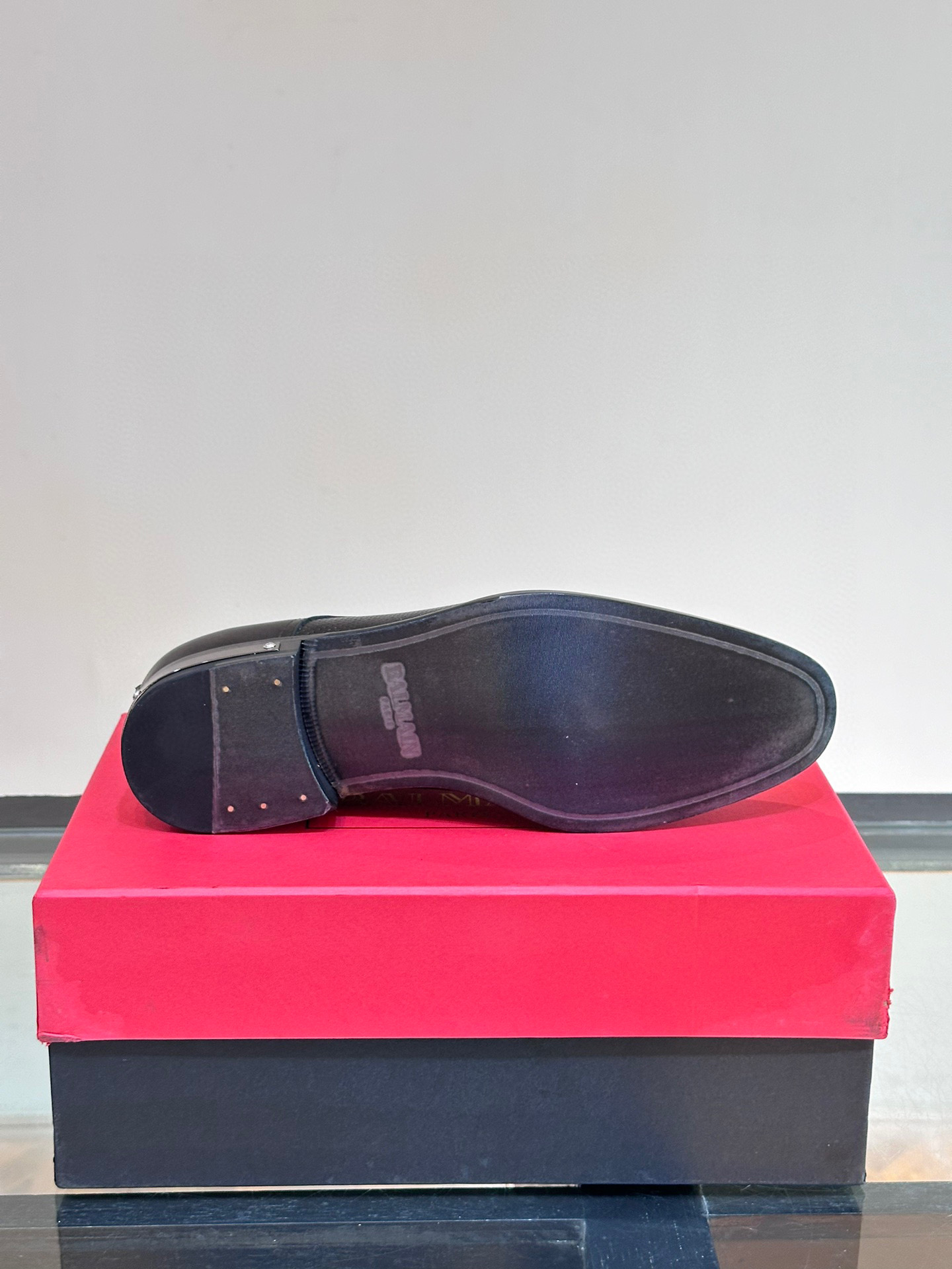 - BALMAIN / Balmain nuevos zapatos de los hombres, las telas importadas de cuero de vaca original, p