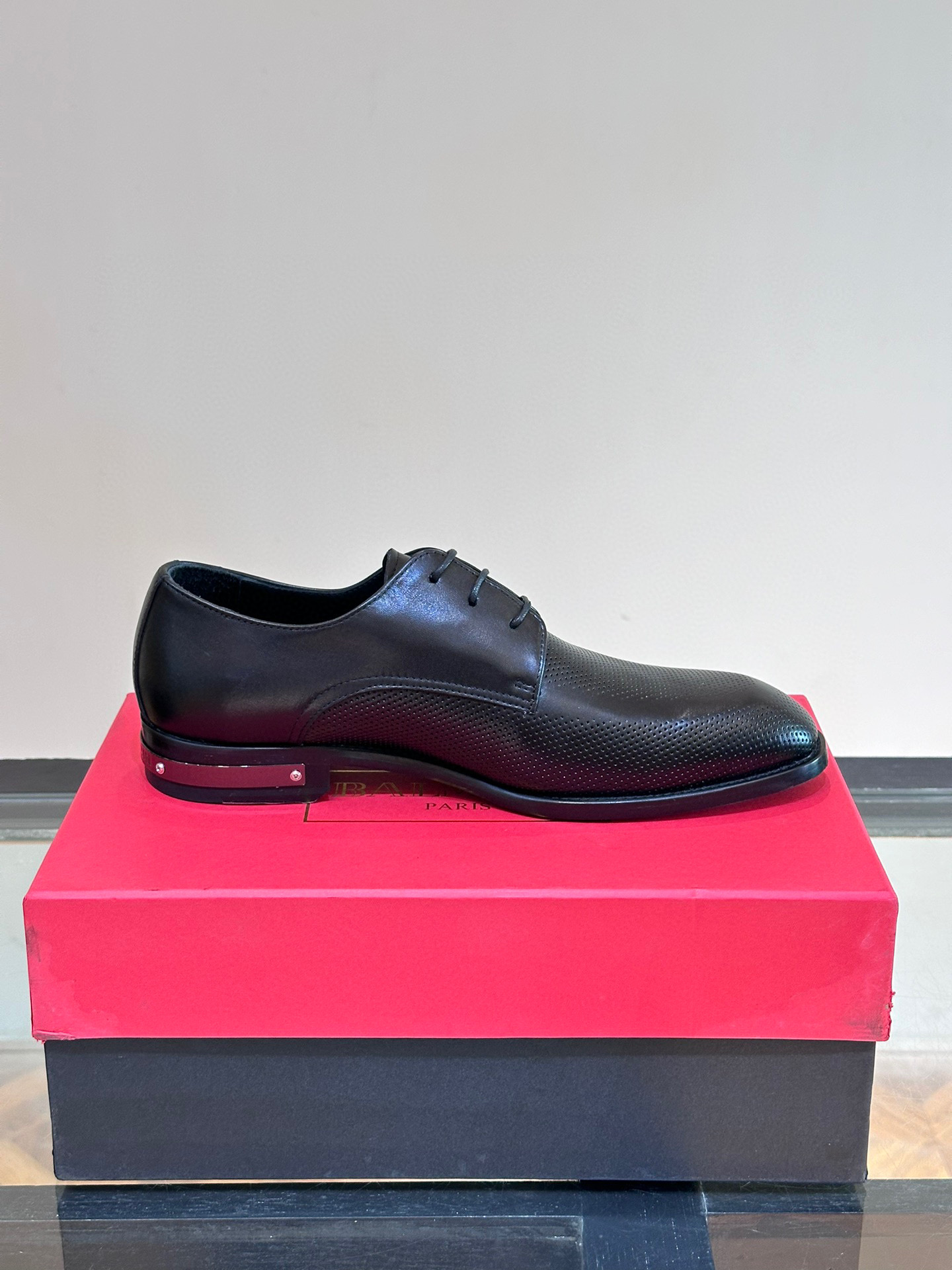 - BALMAIN / Balmain nuevos zapatos de los hombres, las telas importadas de cuero de vaca original, p