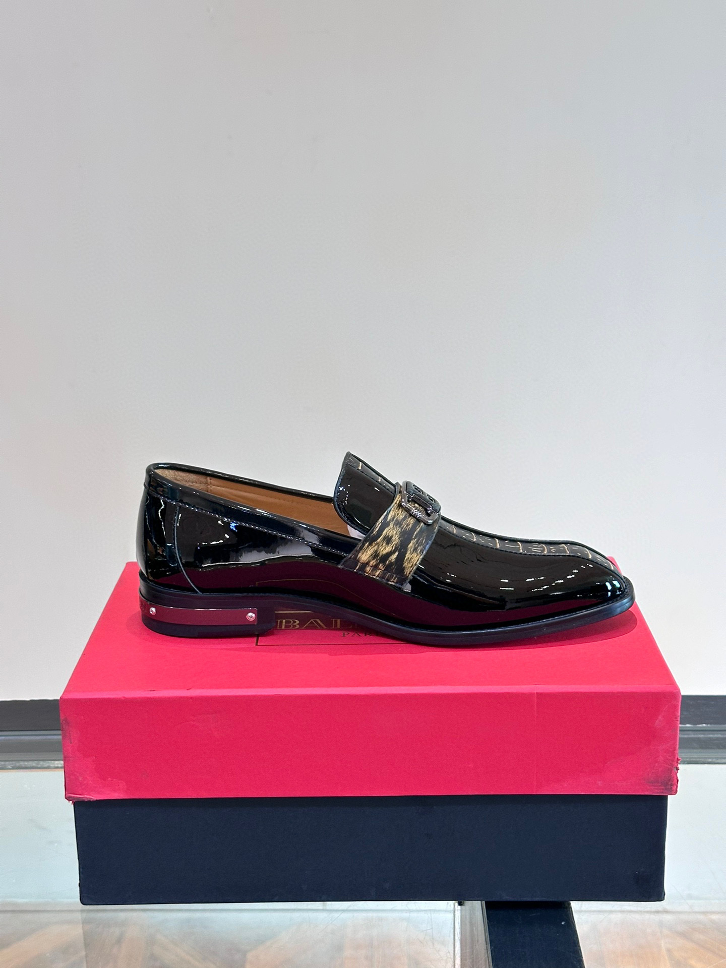 - BALMAIN / Balmain nuevos zapatos de los hombres, las telas importadas de cuero de vaca original, p