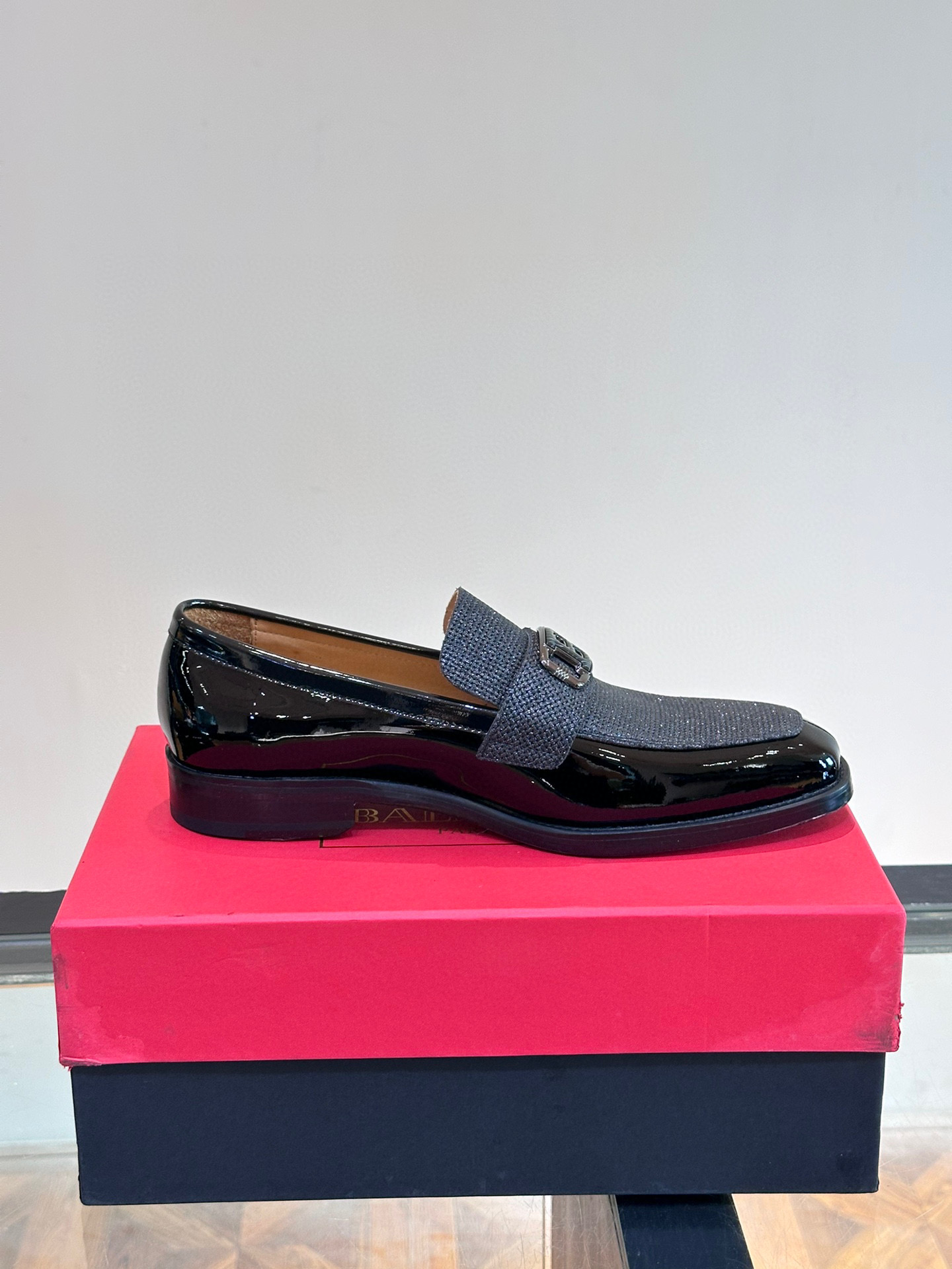 - BALMAIN / Balmain nuevos zapatos de los hombres, las telas importadas de cuero de vaca original, p