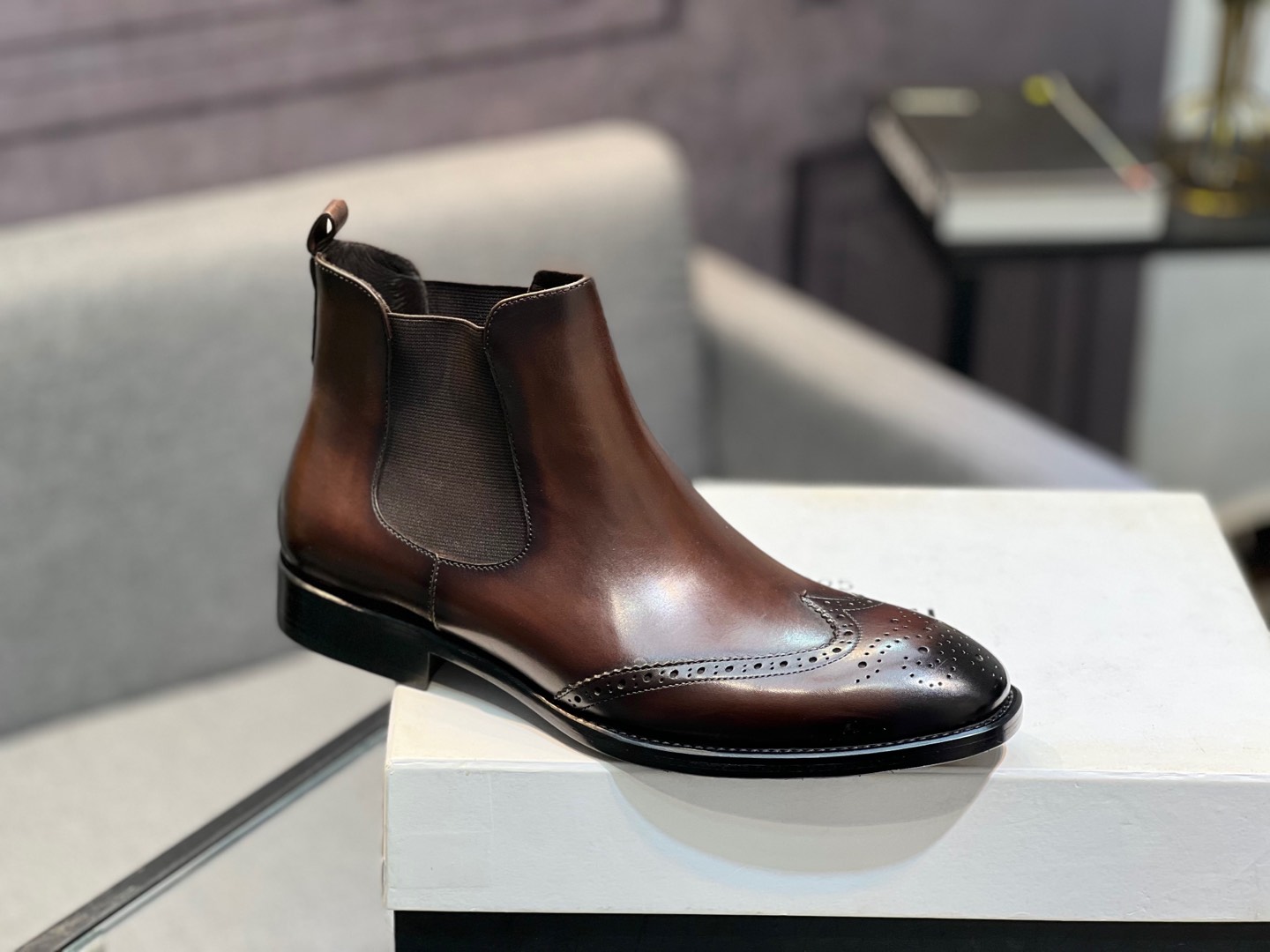--Berlut* Bruti nuevos zapatos formales de los hombres de color a mano seleccionados de alta calidad