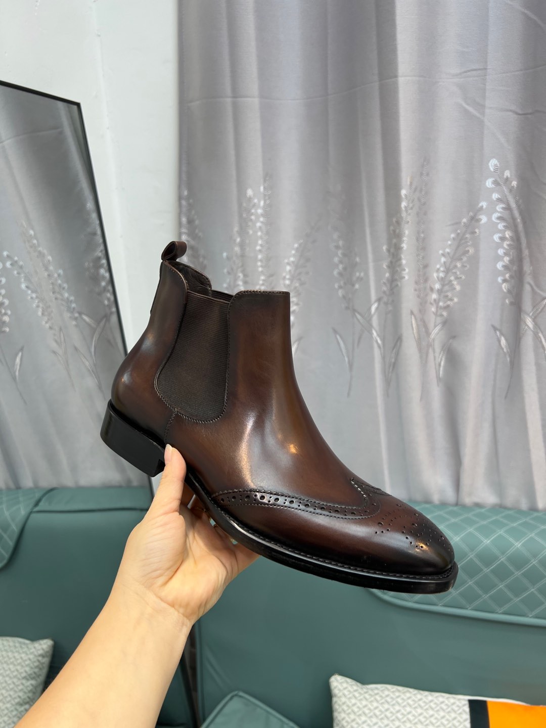 --Berlut* Bruti nuevos zapatos formales de los hombres de color a mano seleccionados de alta calidad