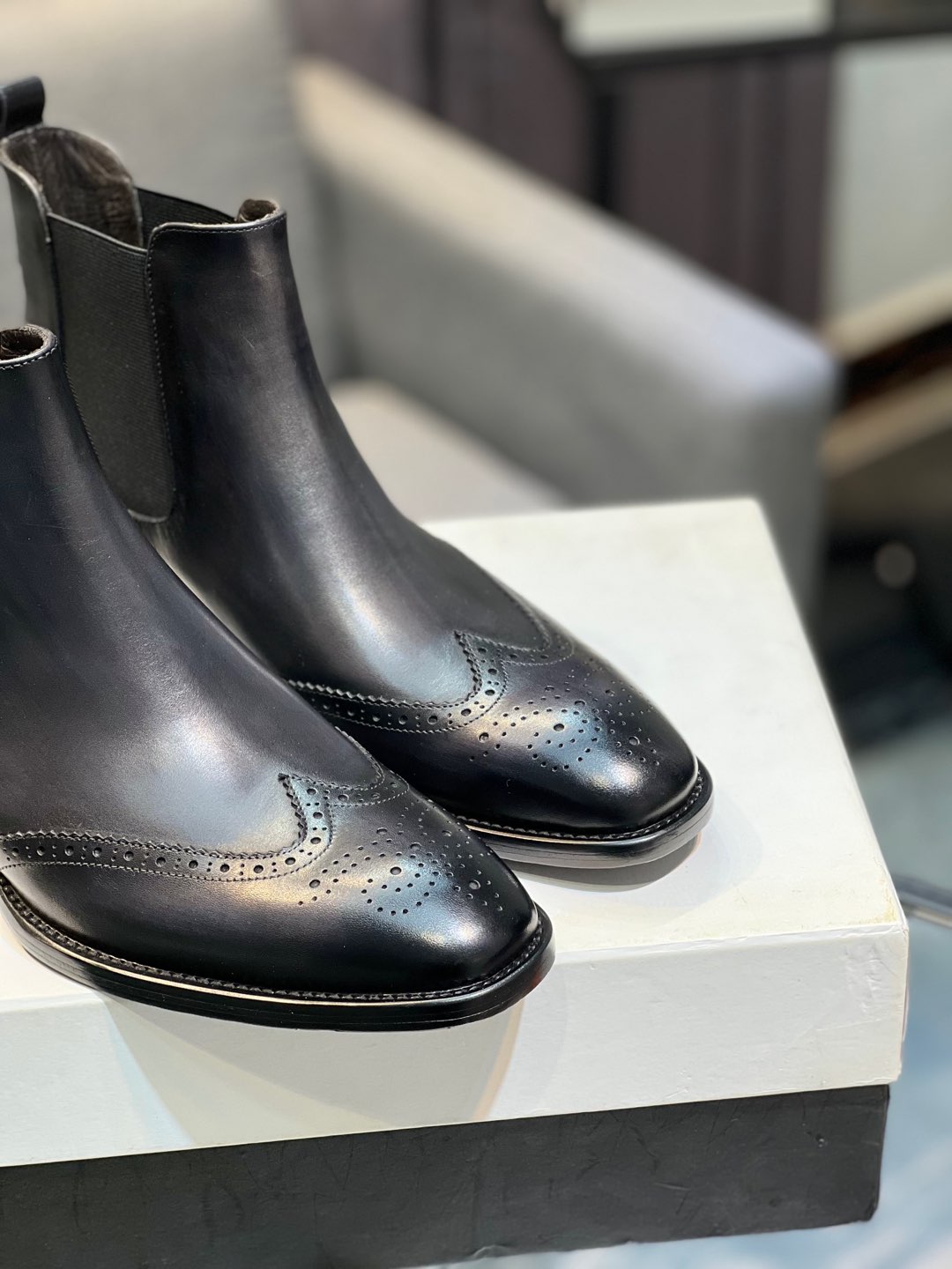 --Berlut* Bruti nuevos zapatos formales de los hombres de color a mano seleccionados de alta calidad