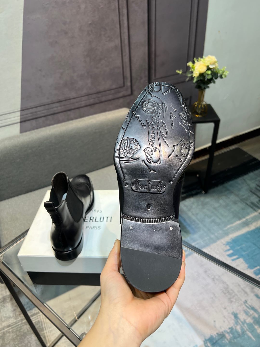 --Berlut* Bruti nuevos zapatos formales de los hombres de color a mano seleccionados de alta calidad
