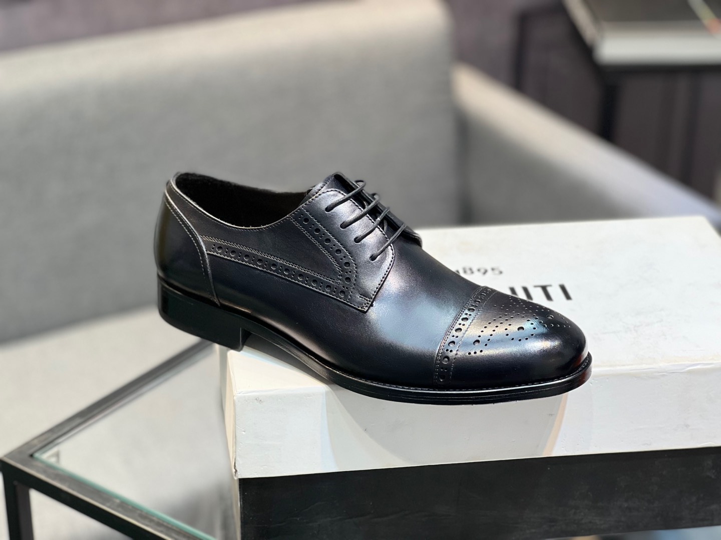 --Berlut* Bruti nuevos zapatos formales de los hombres de color a mano seleccionados de alta calidad