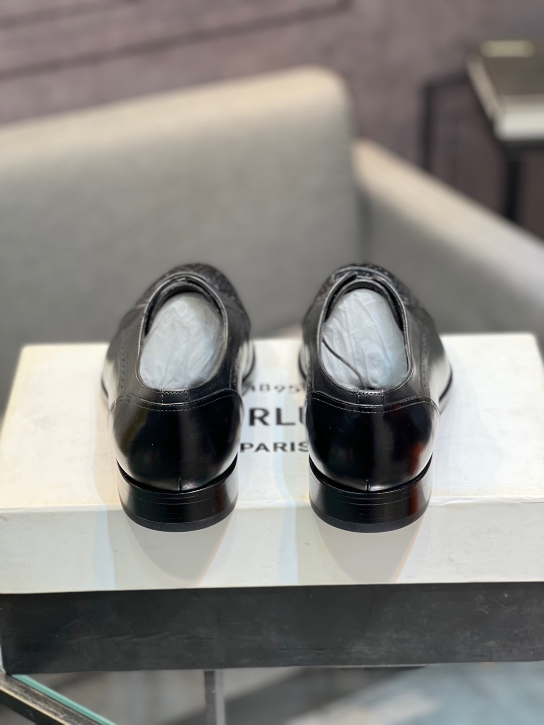 --Berlut* Bruti nuevos zapatos formales de los hombres de color a mano seleccionados de alta calidad