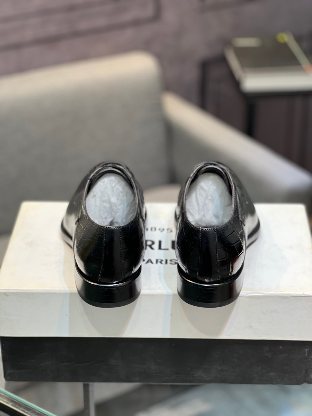 --Berlut* Bruti nuevos zapatos formales de los hombres de color a mano seleccionados de alta calidad