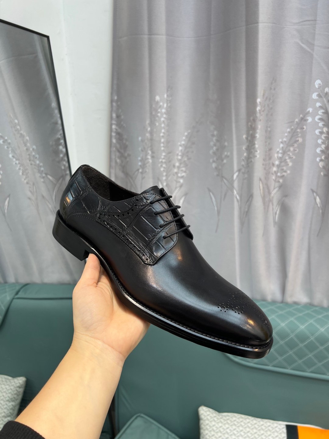 --Berlut* Bruti nuevos zapatos formales de los hombres de color a mano seleccionados de alta calidad