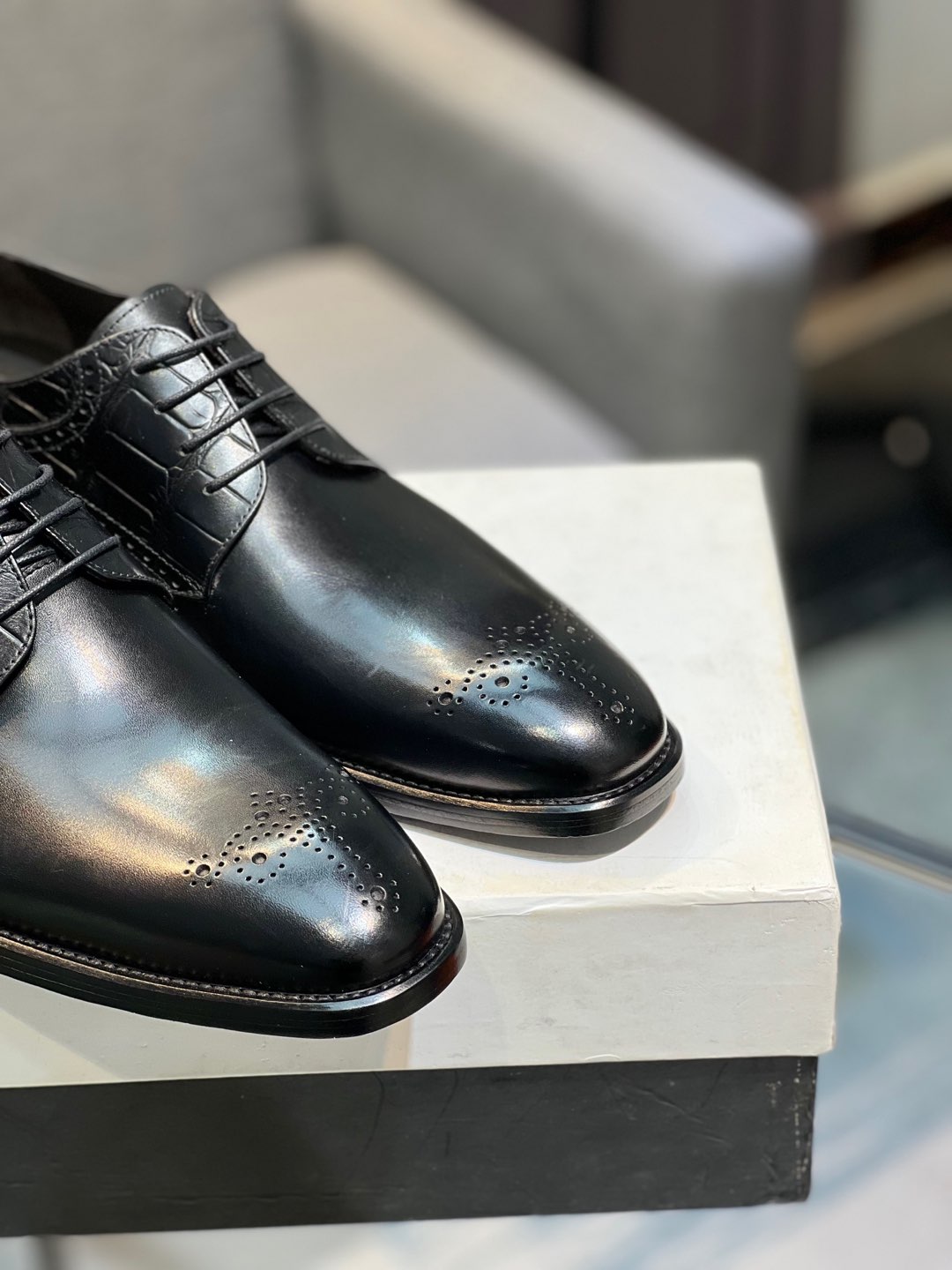 --Berlut* Bruti nuevos zapatos formales de los hombres de color a mano seleccionados de alta calidad